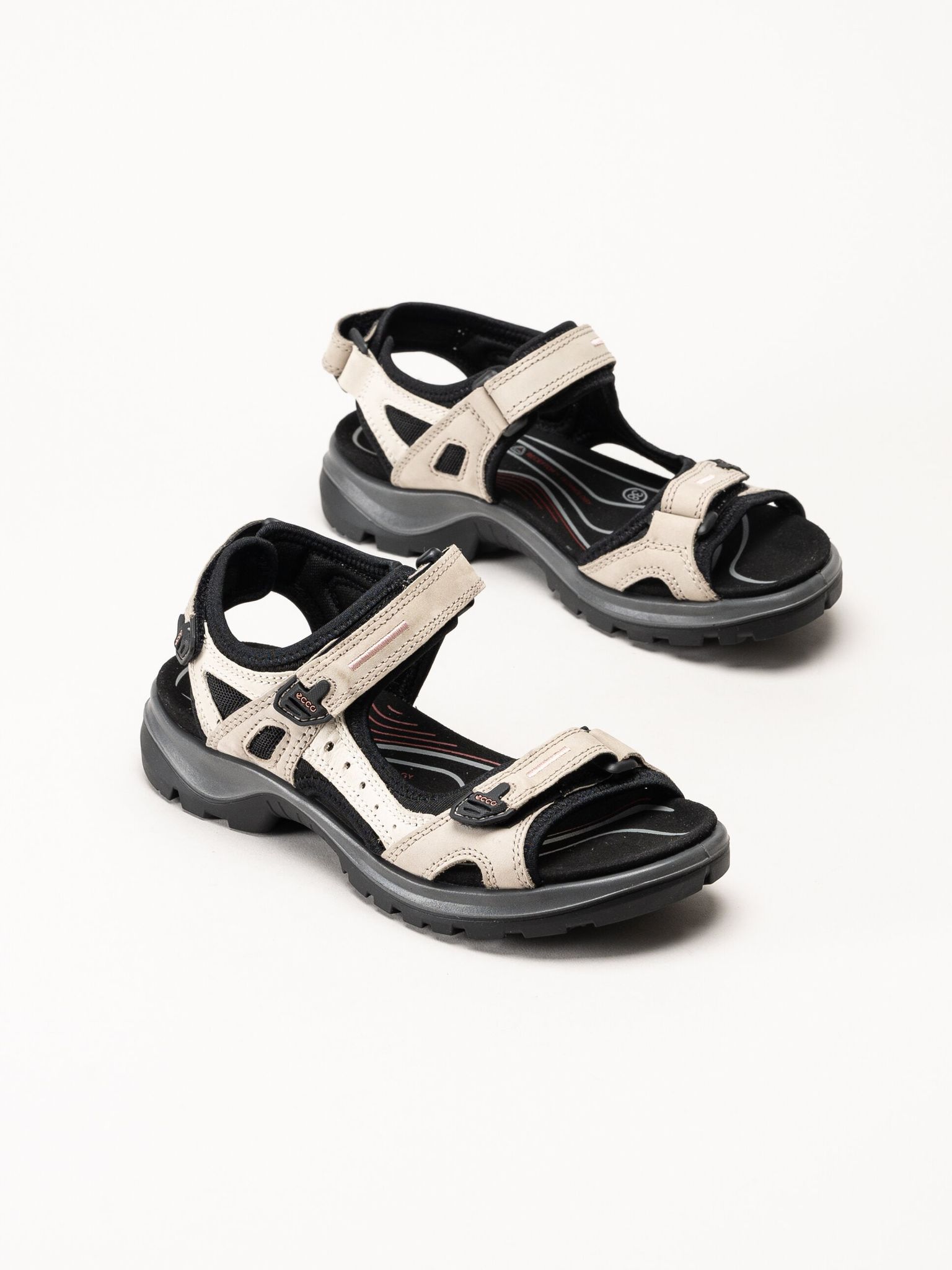 Ecco - Offroad Yucatan - Beige sandaler i nubuck
