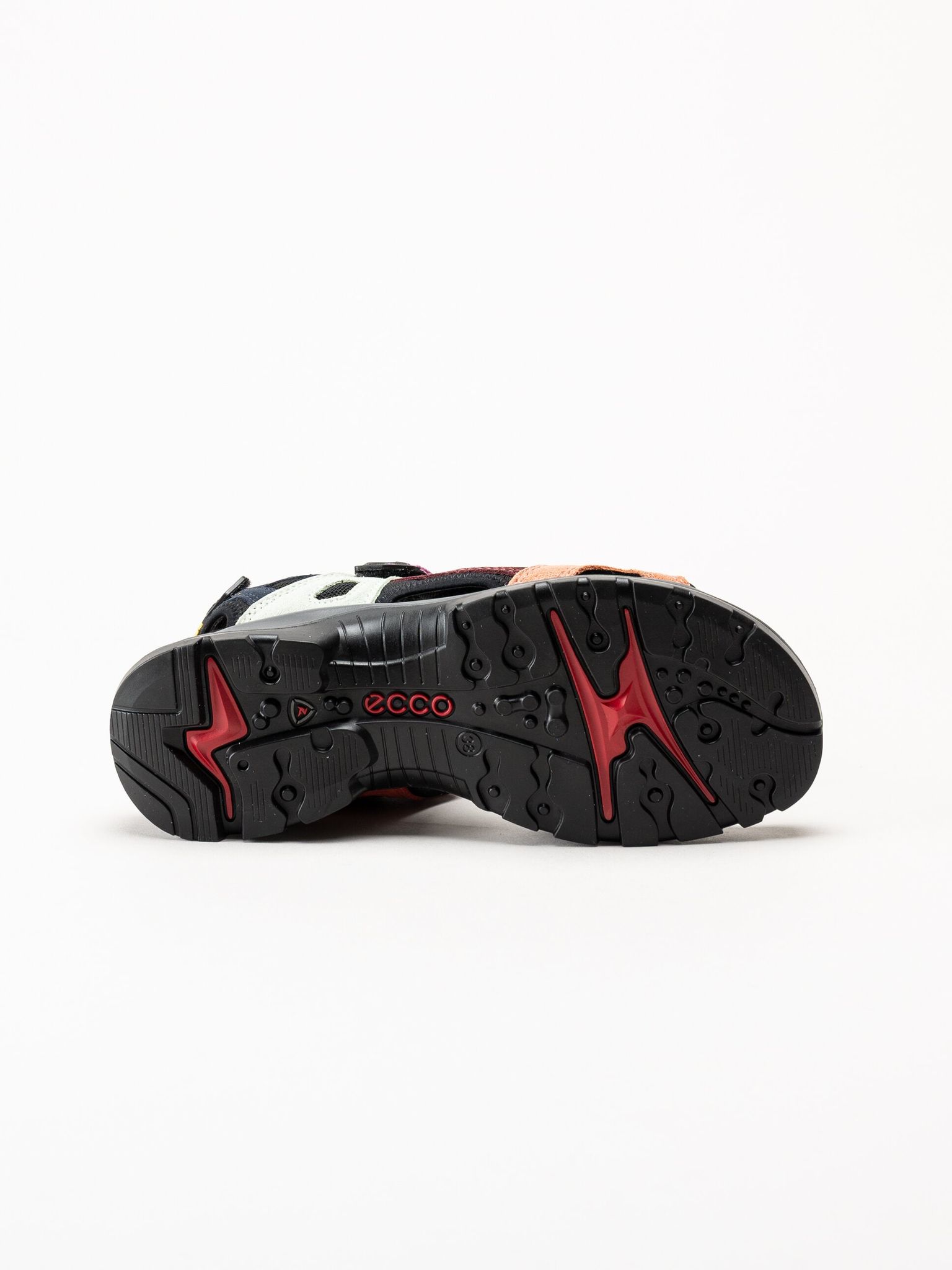Ecco - Offroad Yucatan W - Multifärgade sandaler i mocka