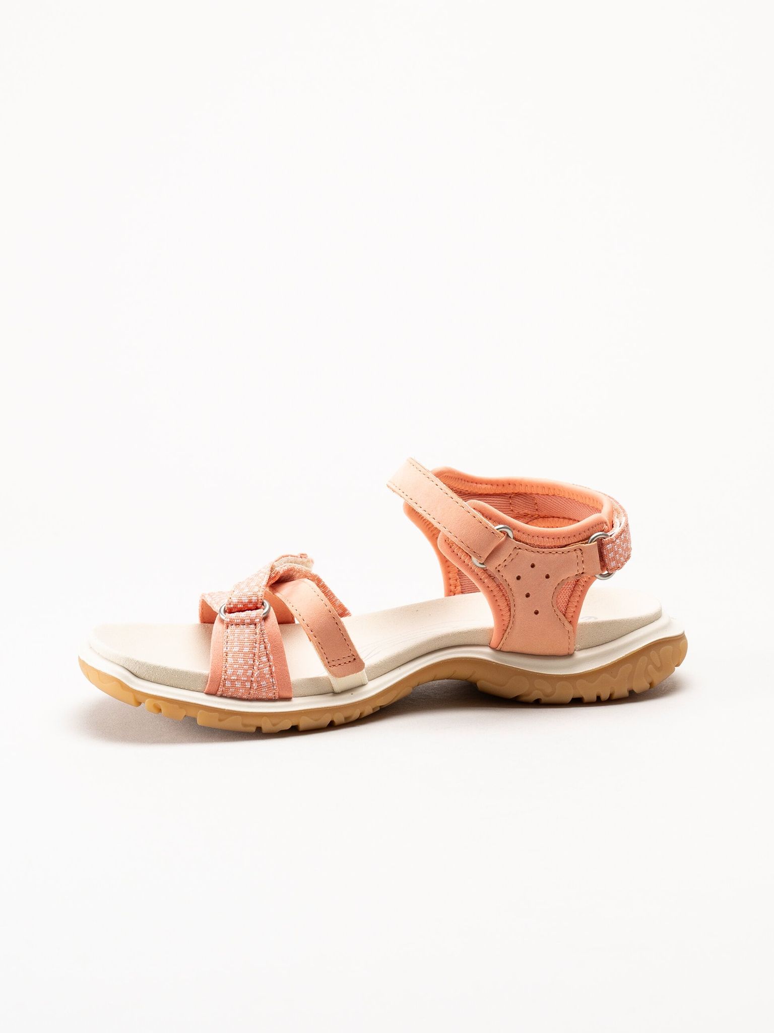 Ecco - Offroad Roam W Lea - Korallrosa sandaler i nubuck