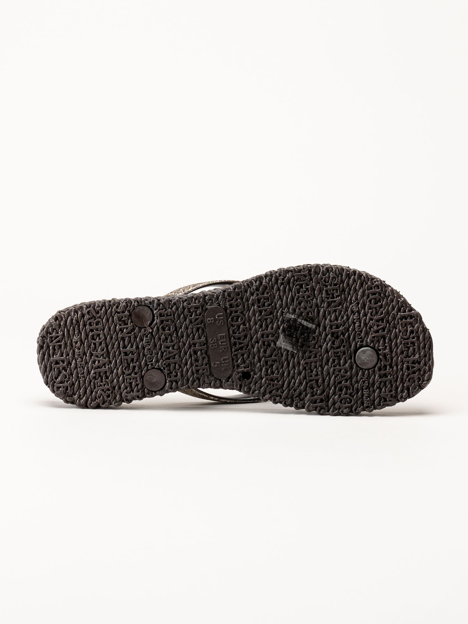 Ilse Jacobsen - Cheerful01 - Mörkbruna flip flops