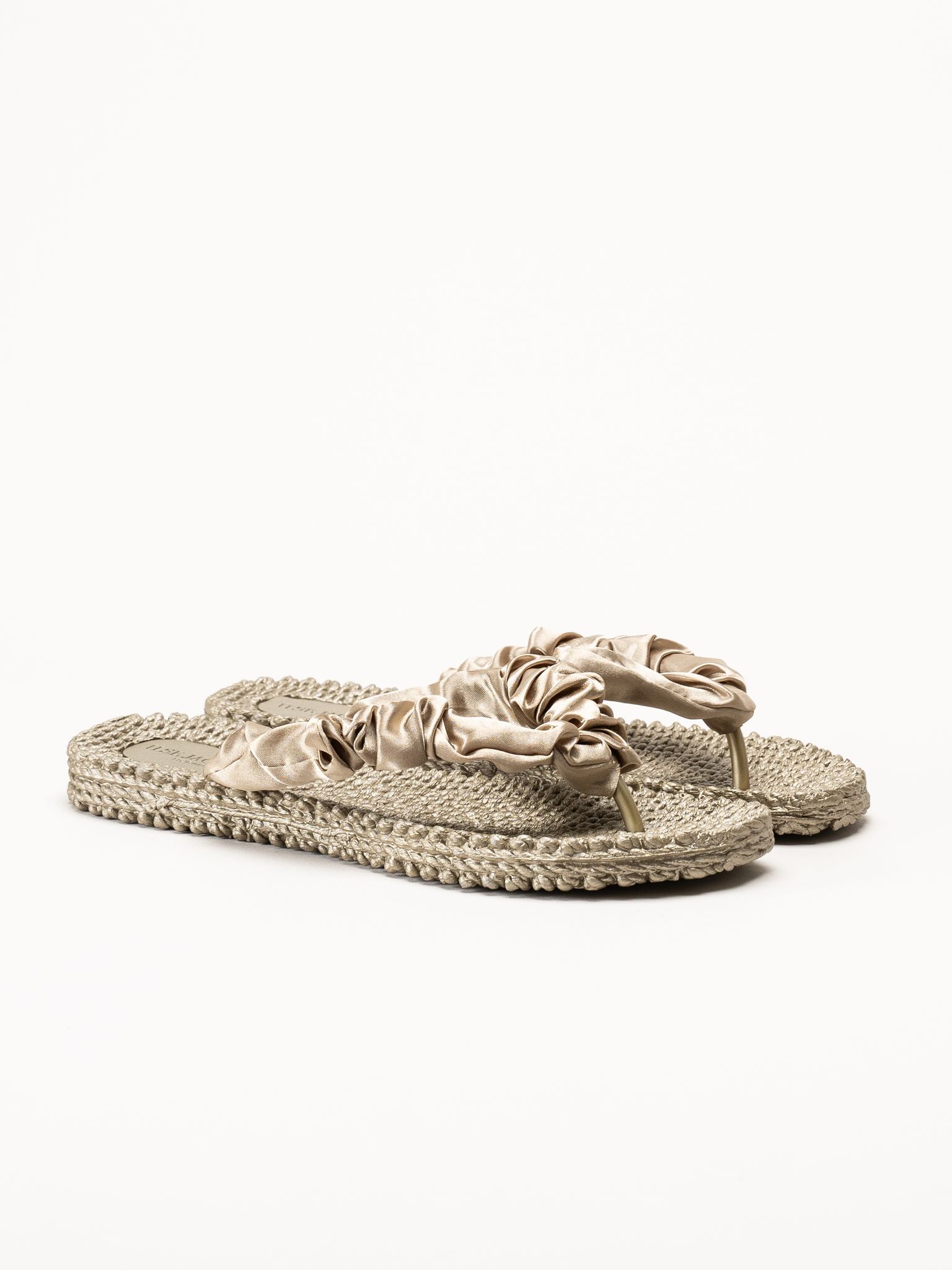 Ilse Jacobsen - Cheerful06 - Guldfärgade flip flops