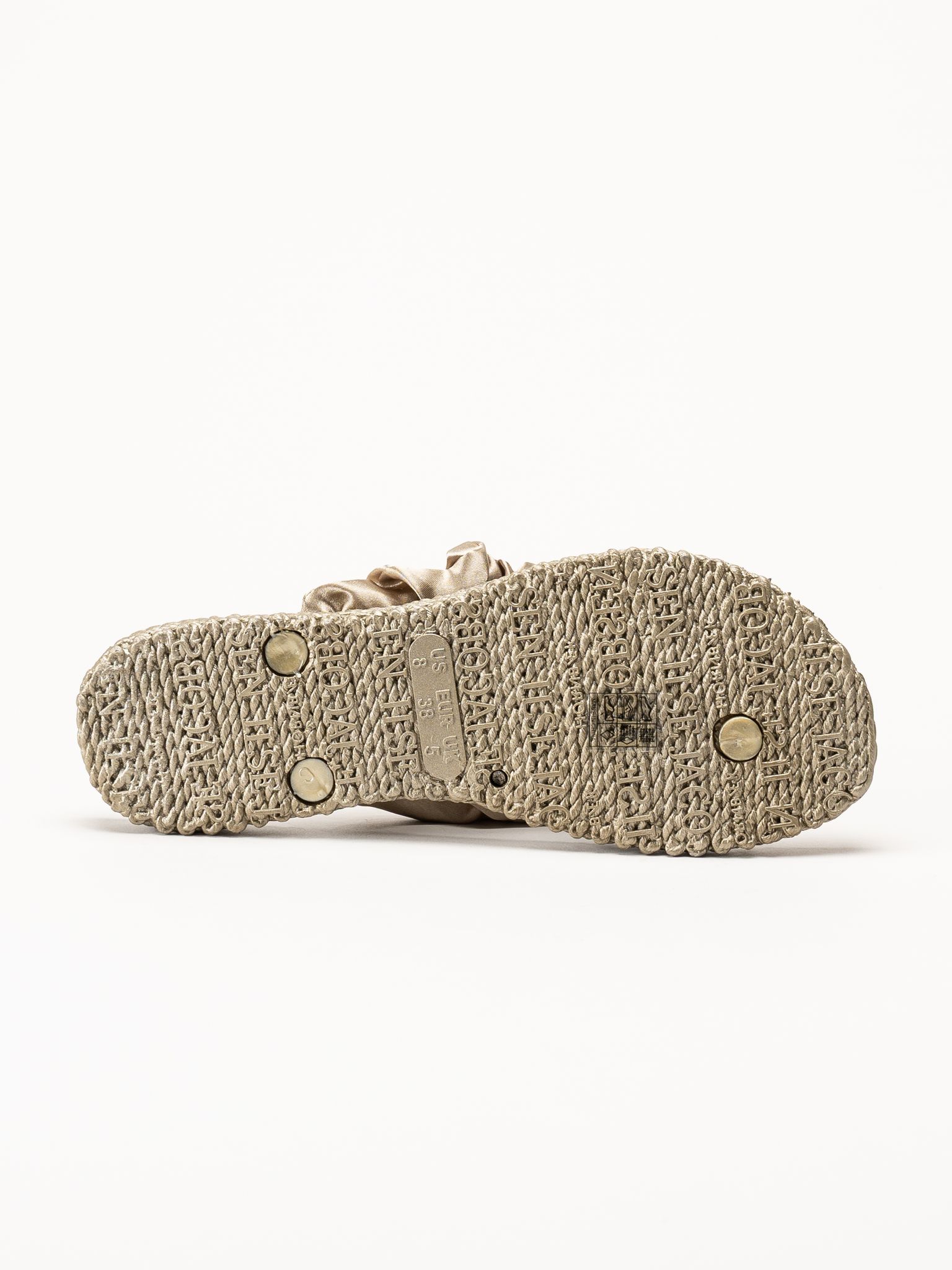 Ilse Jacobsen - Cheerful06 - Guldfärgade flip flops