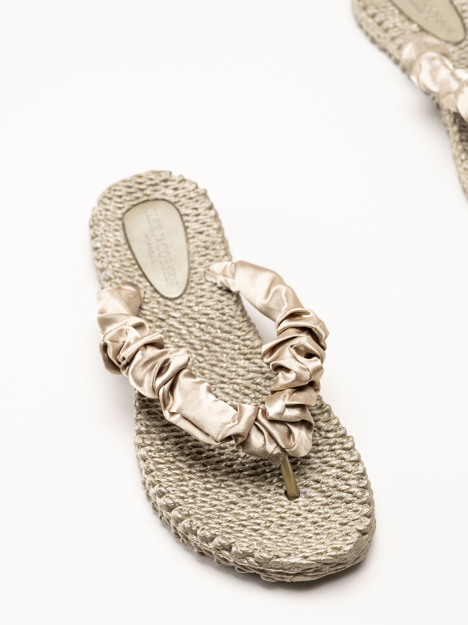 Ilse Jacobsen - Cheerful06 - Guldfärgade flip flops