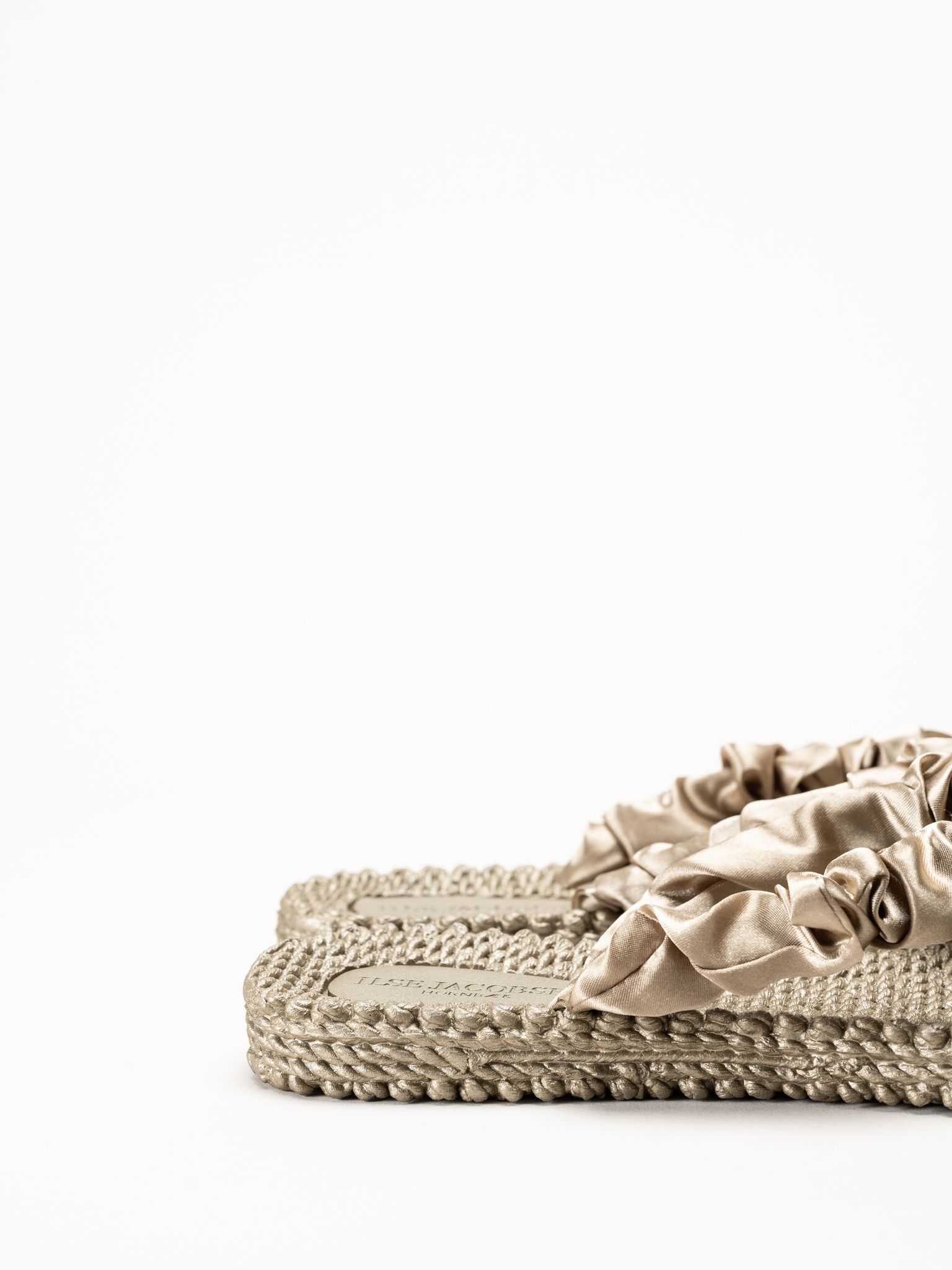 Ilse Jacobsen - Cheerful06 - Guldfärgade flip flops