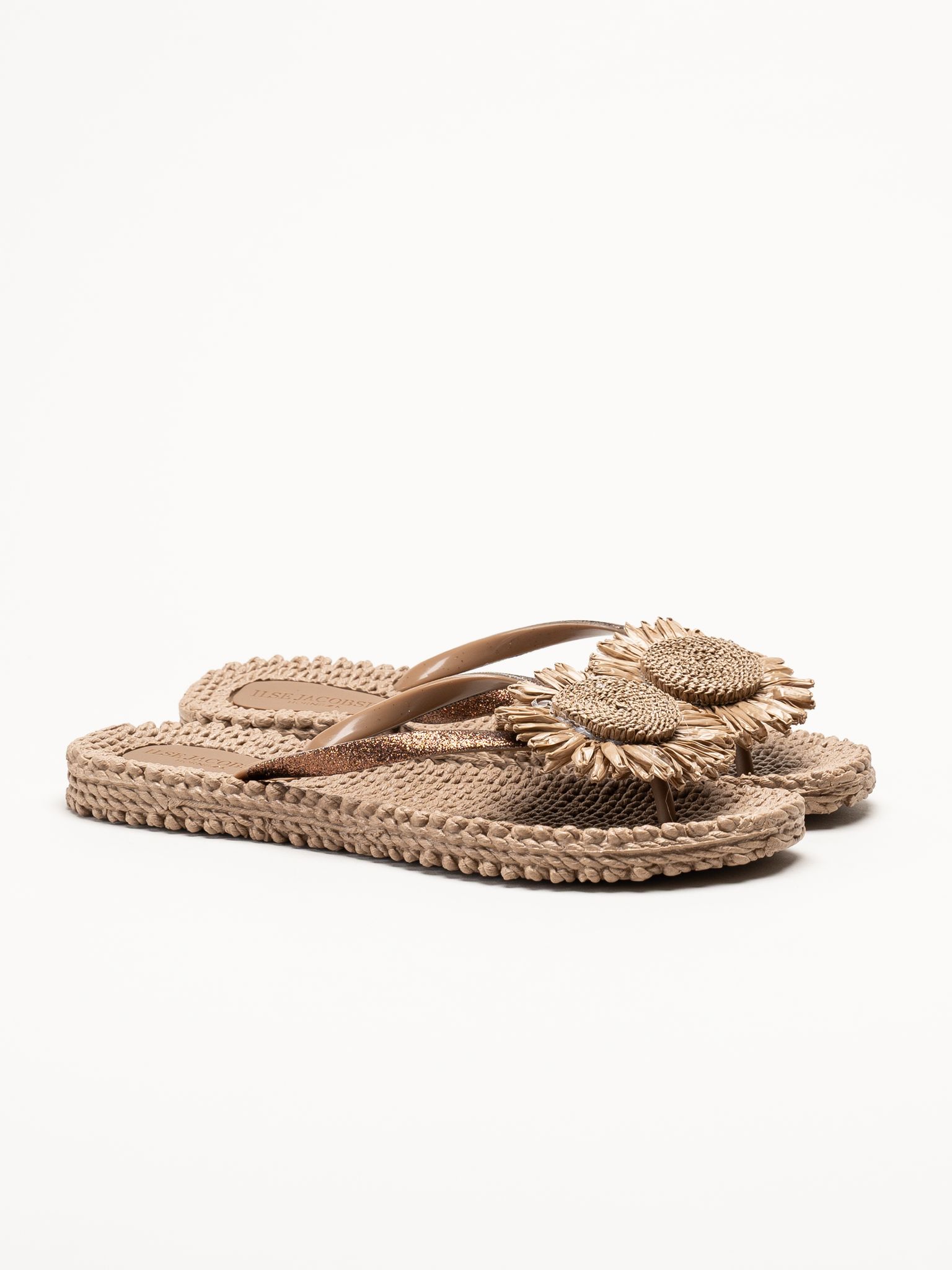Ilse Jacobsen - Cheerful16F - Ljusbruna flip flops