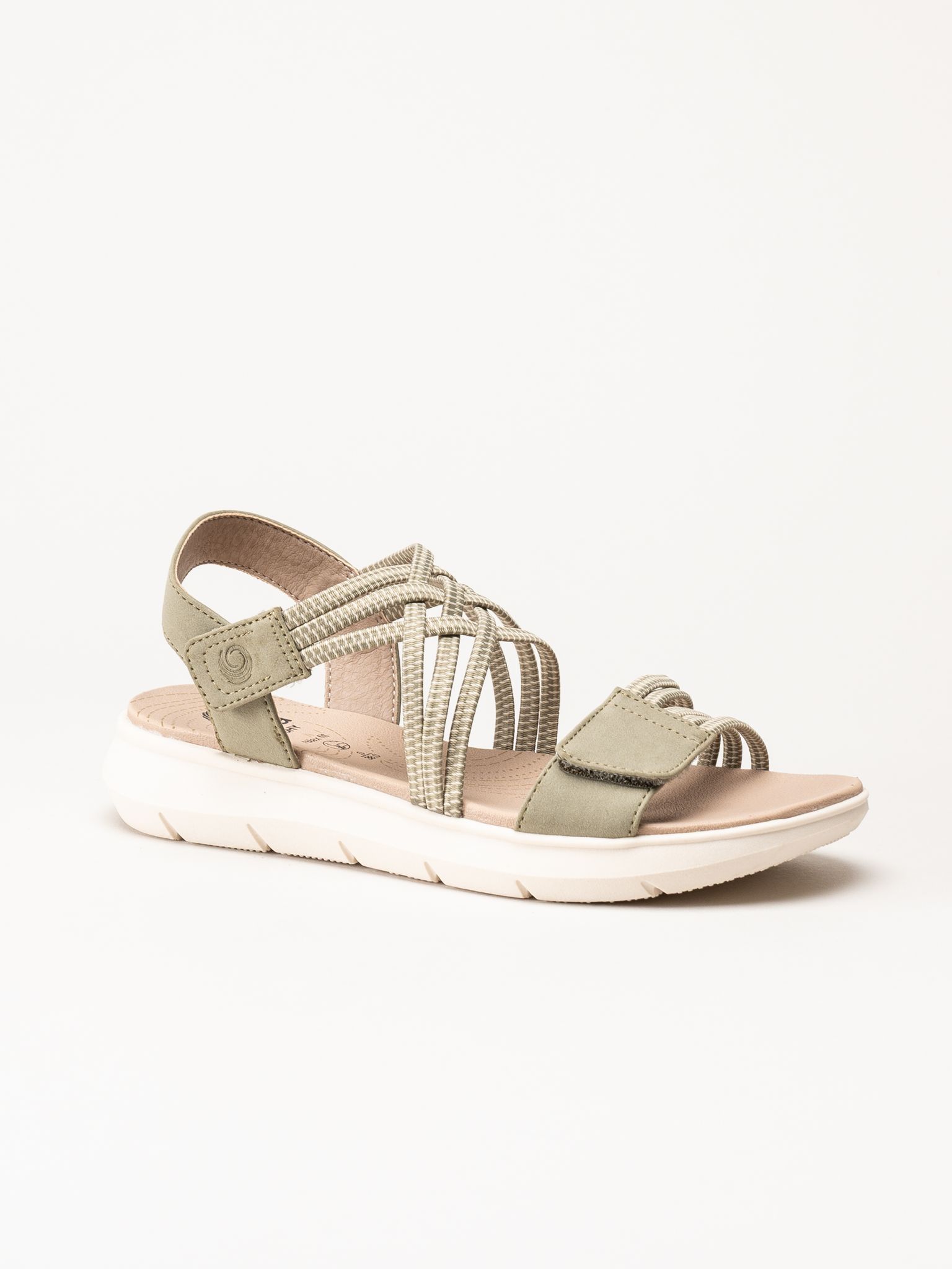 Jana - Coshy - Gröna sandaler