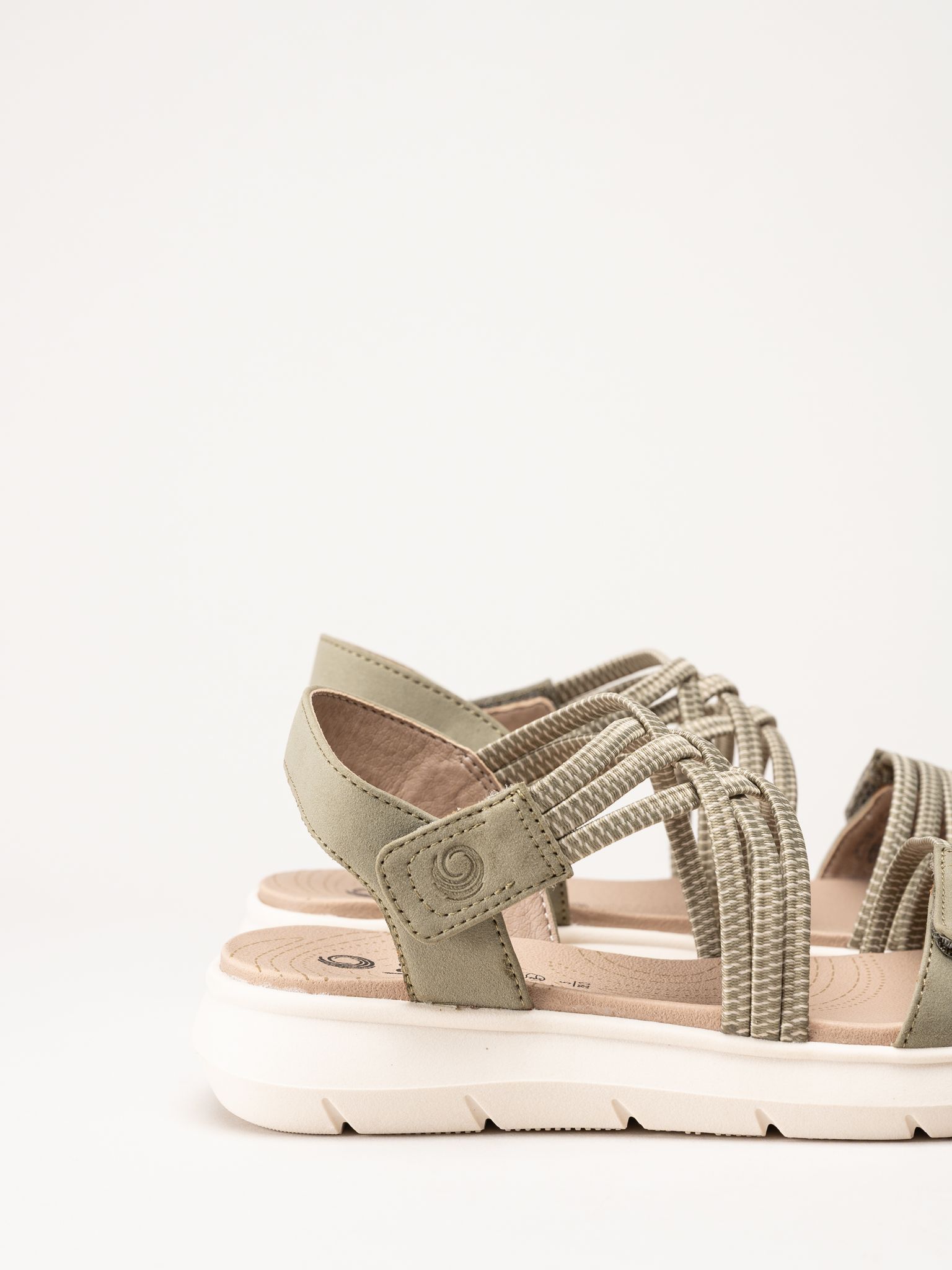 Jana - Coshy - Gröna sandaler