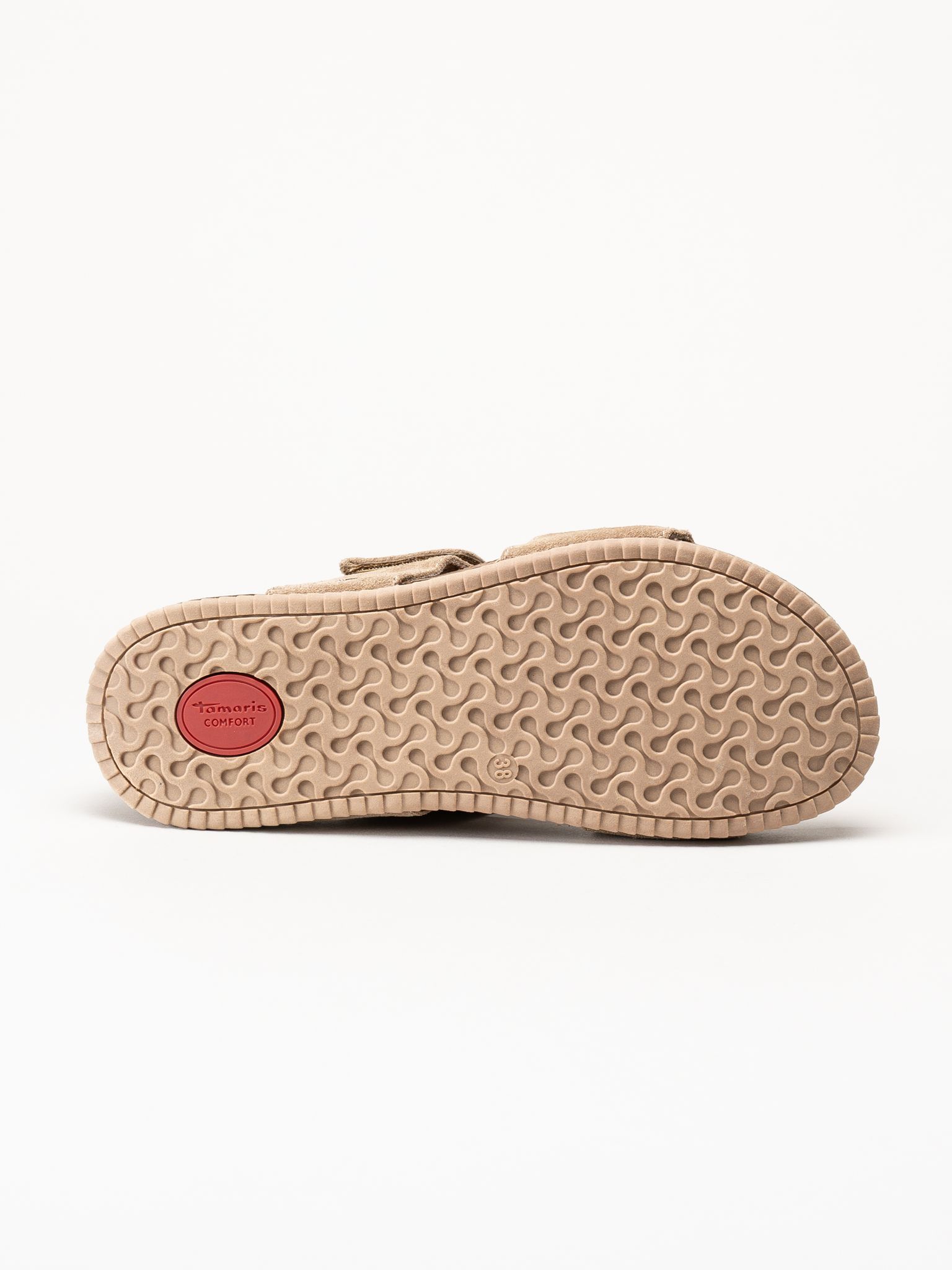 Tamaris - Wide fit - Beige sandaler
