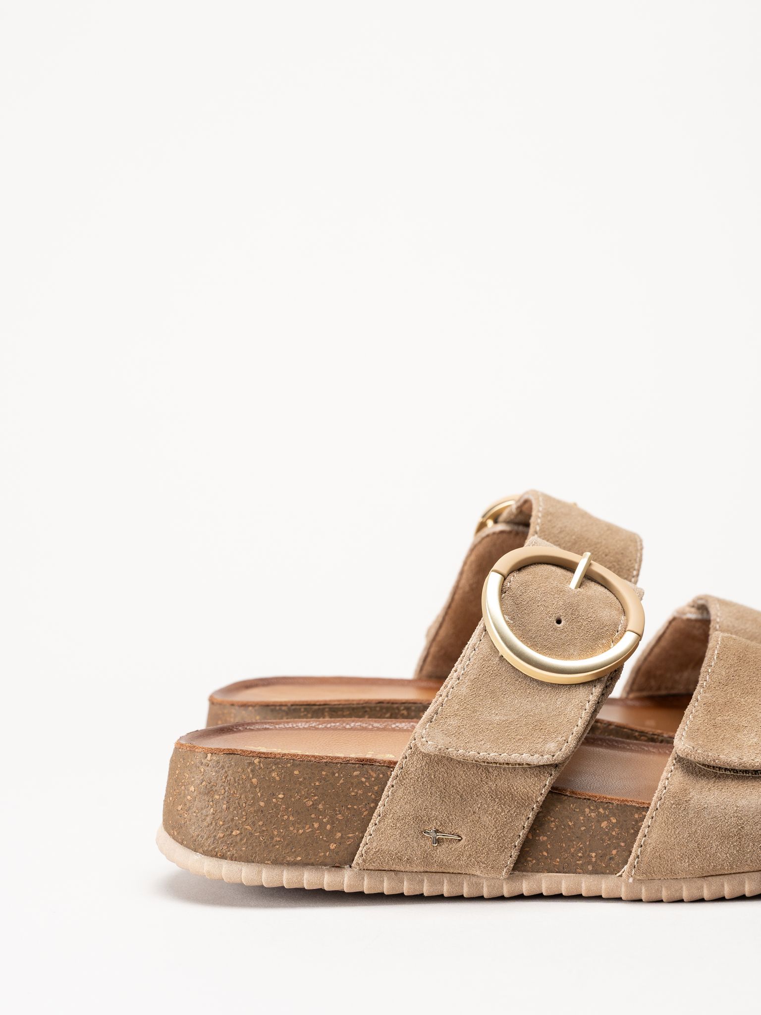 Tamaris - Wide fit - Beige sandaler