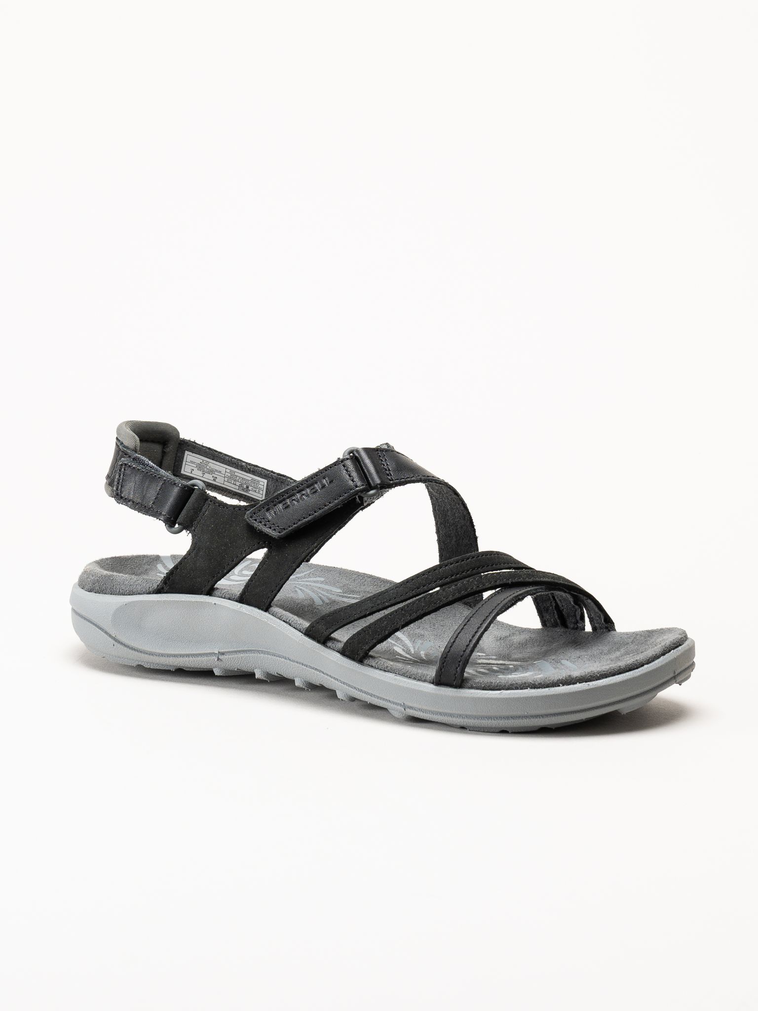 Merrell - Harbor Backstrap - Svarta sandaler