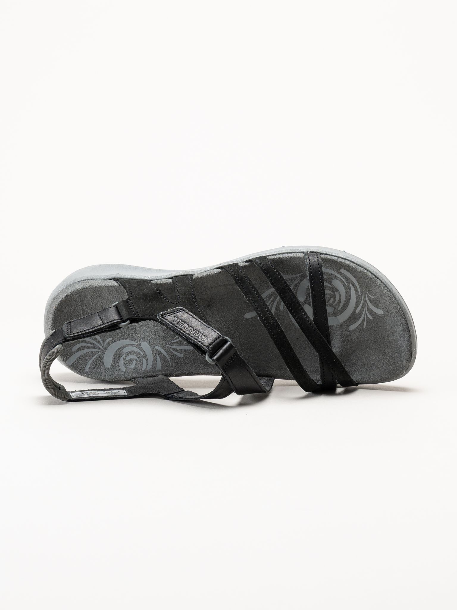 Merrell - Harbor Backstrap - Svarta sandaler