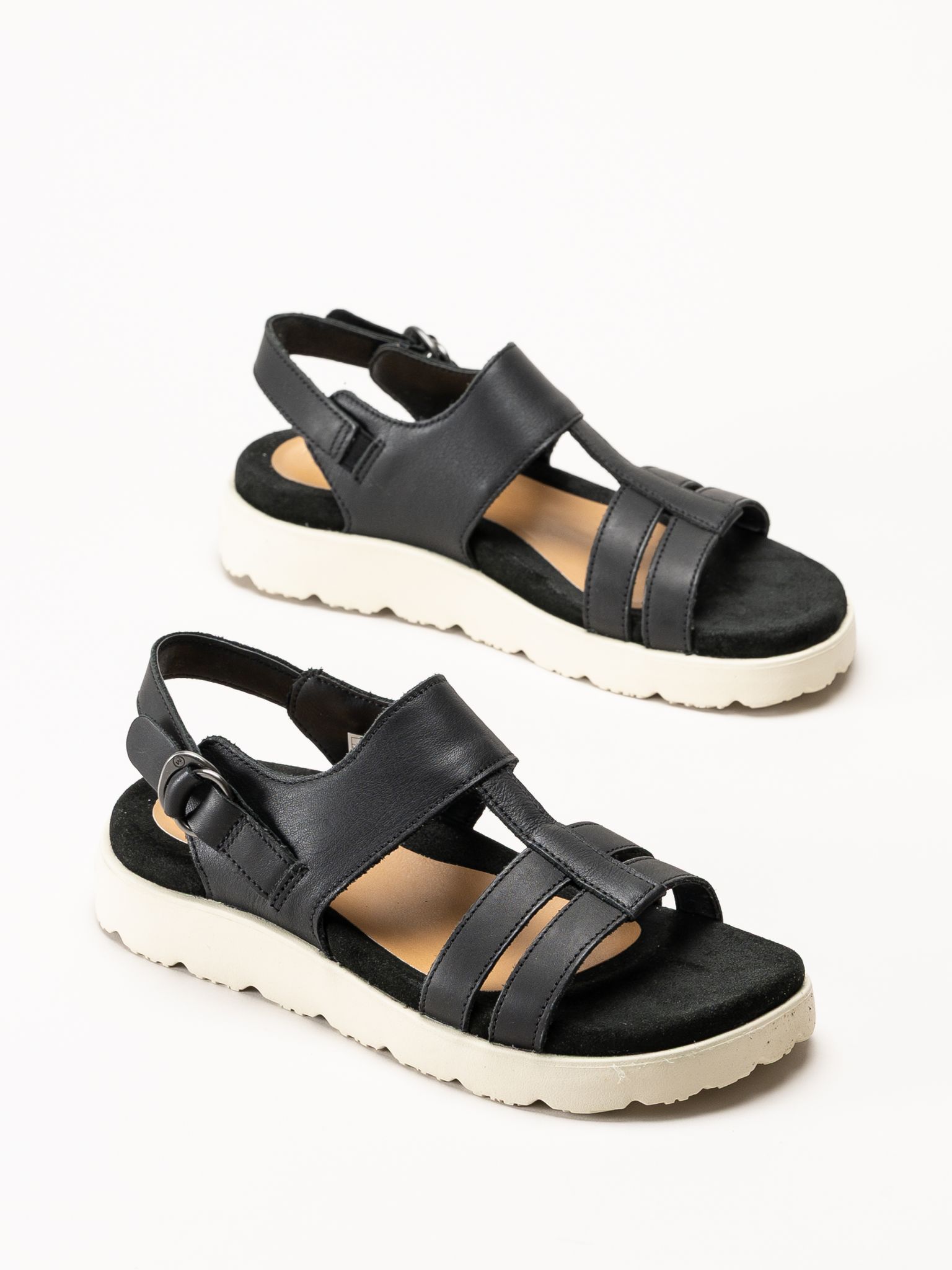 Merrell - Fleur Backstrap - Svarta sandaler