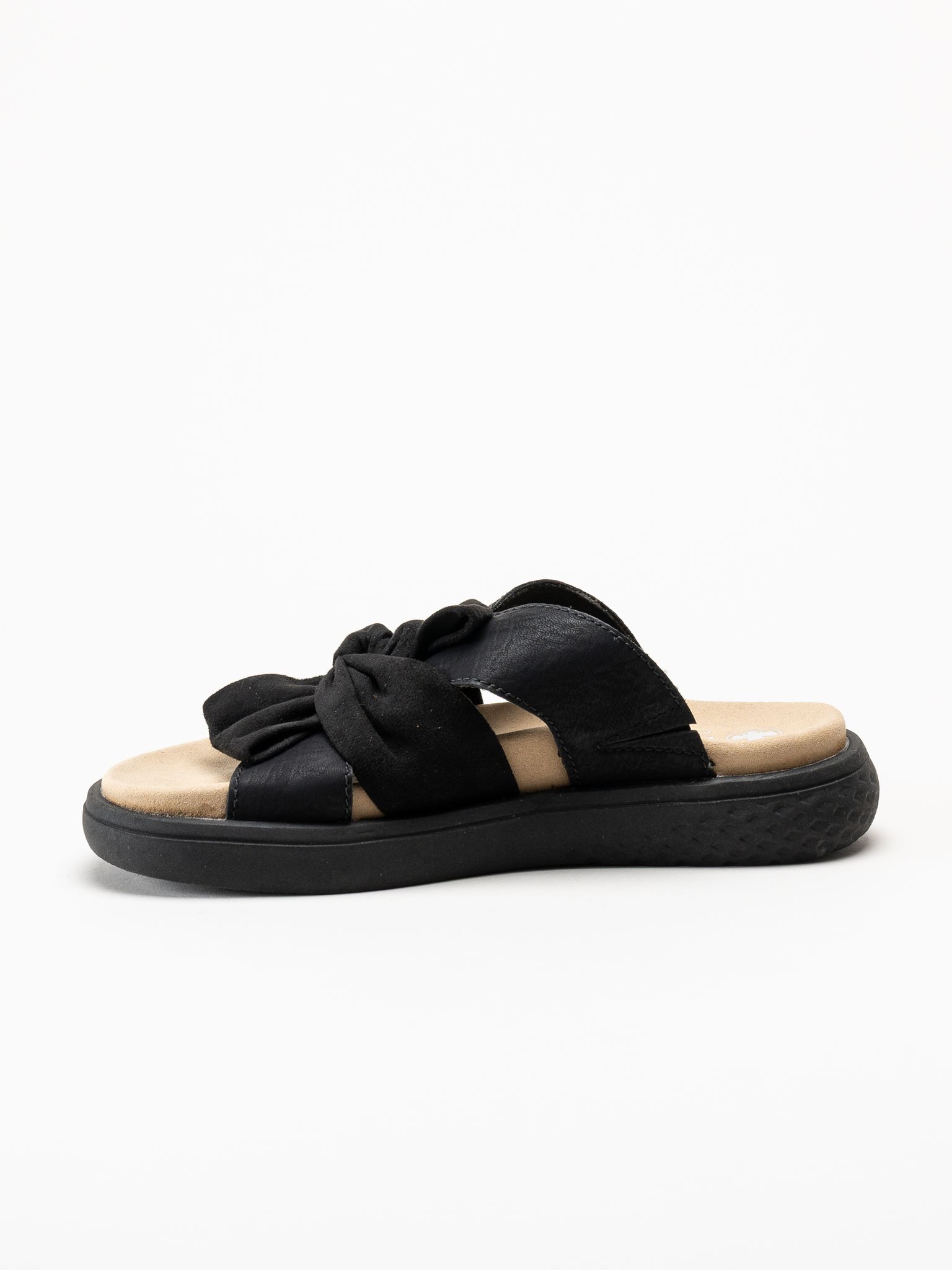 Rieker - Svarta slip in sandaler