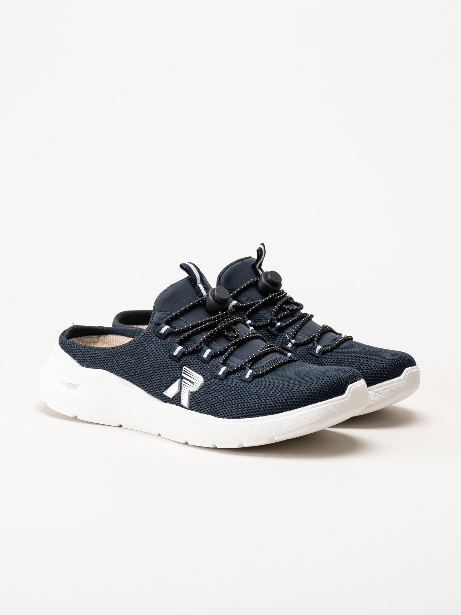 Rieker - Marinblå slip in sneakers