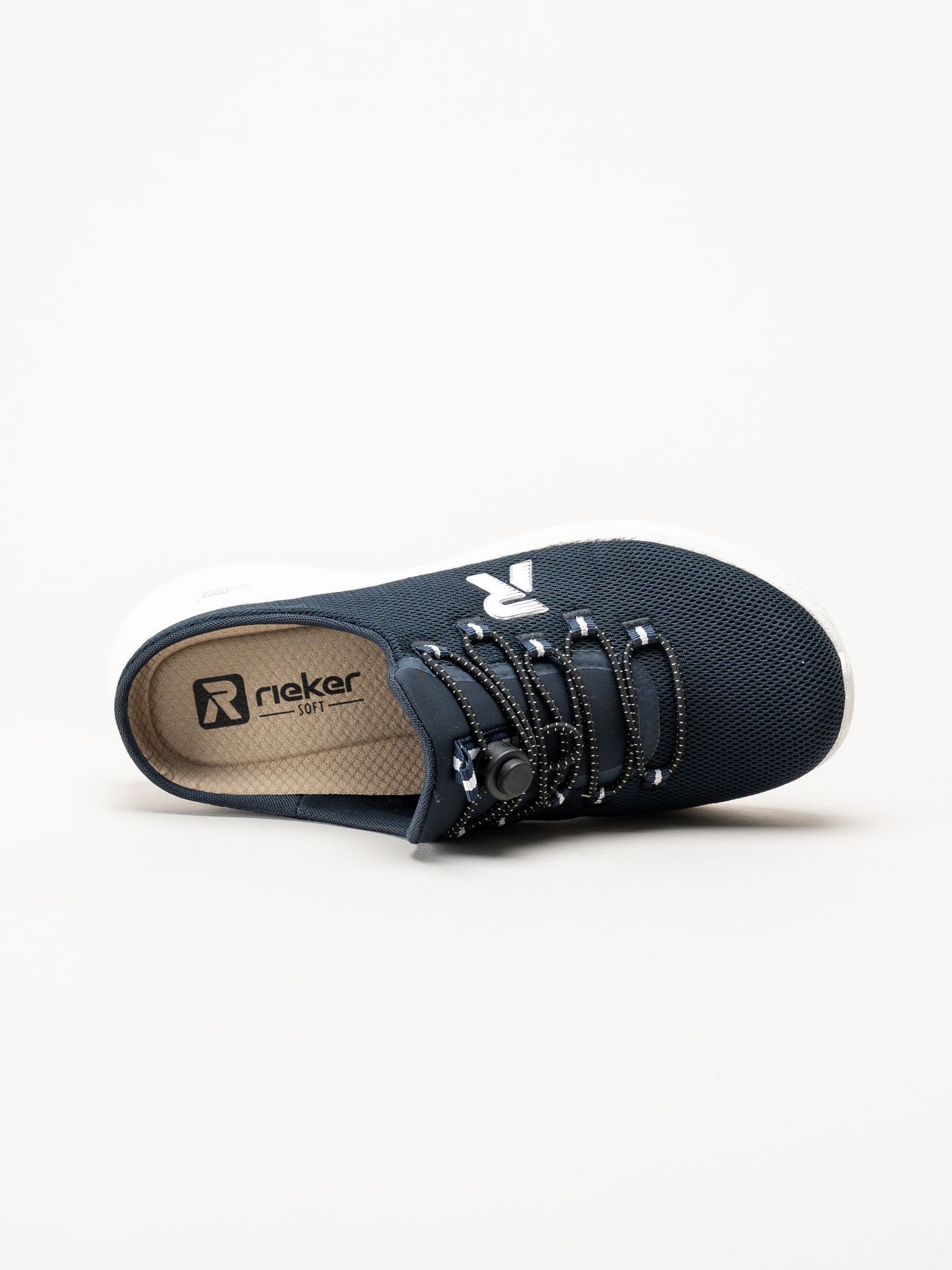 Rieker - Marinblå slip in sneakers