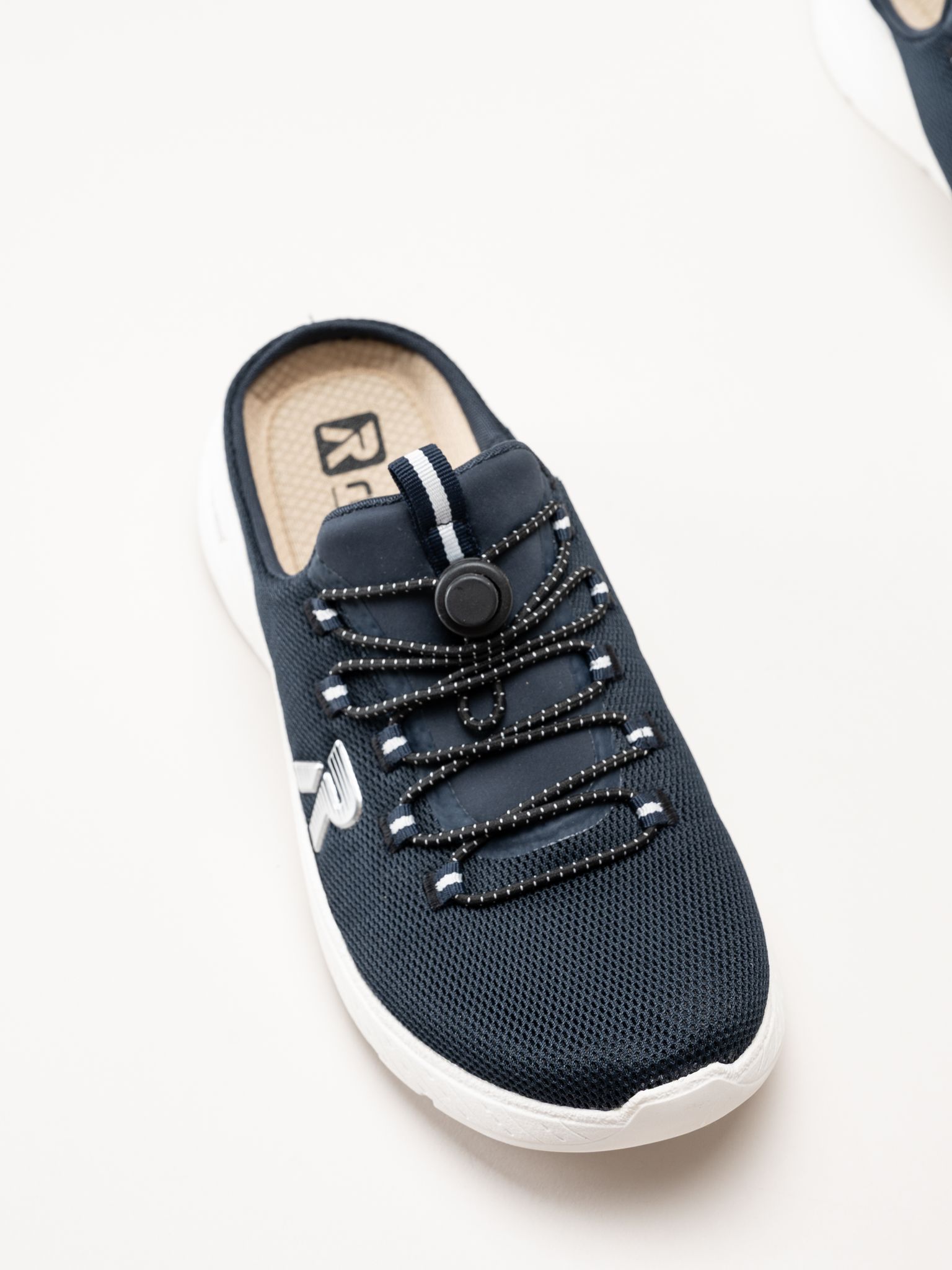 Rieker - Marinblå slip in sneakers
