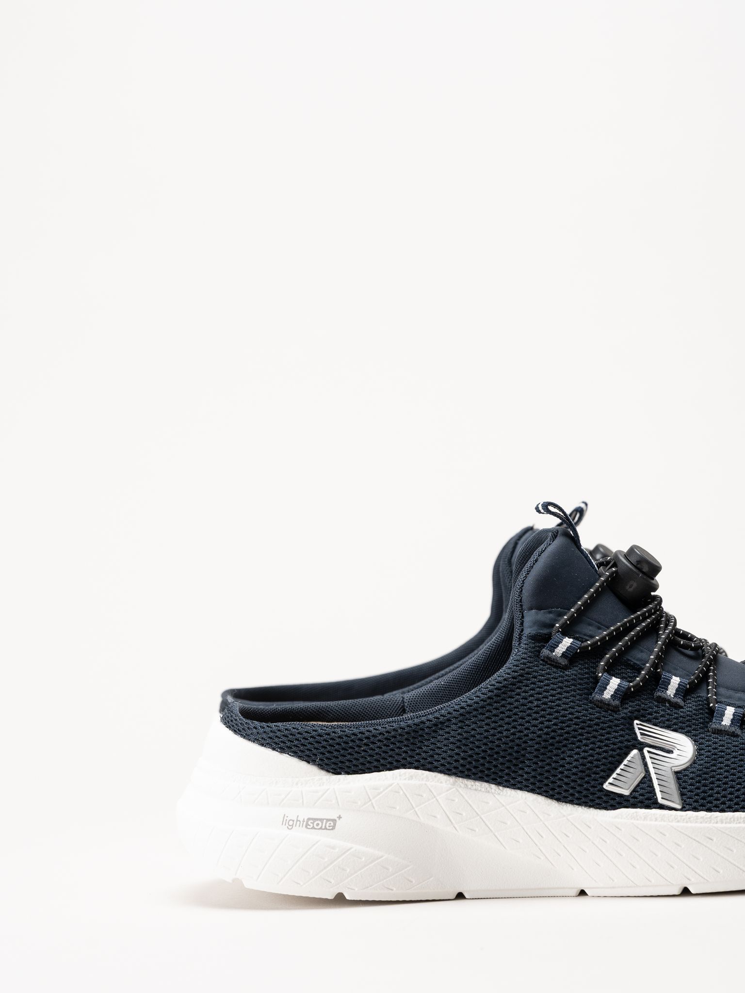 Rieker - Marinblå slip in sneakers