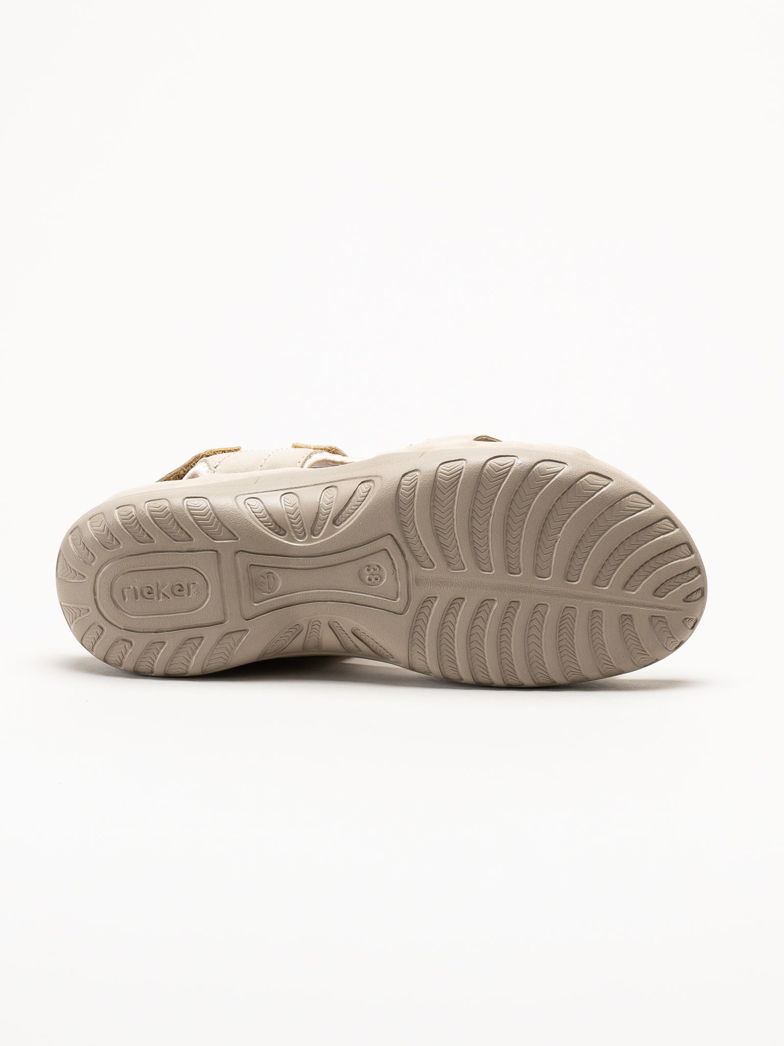 Rieker - Beige remsandaler
