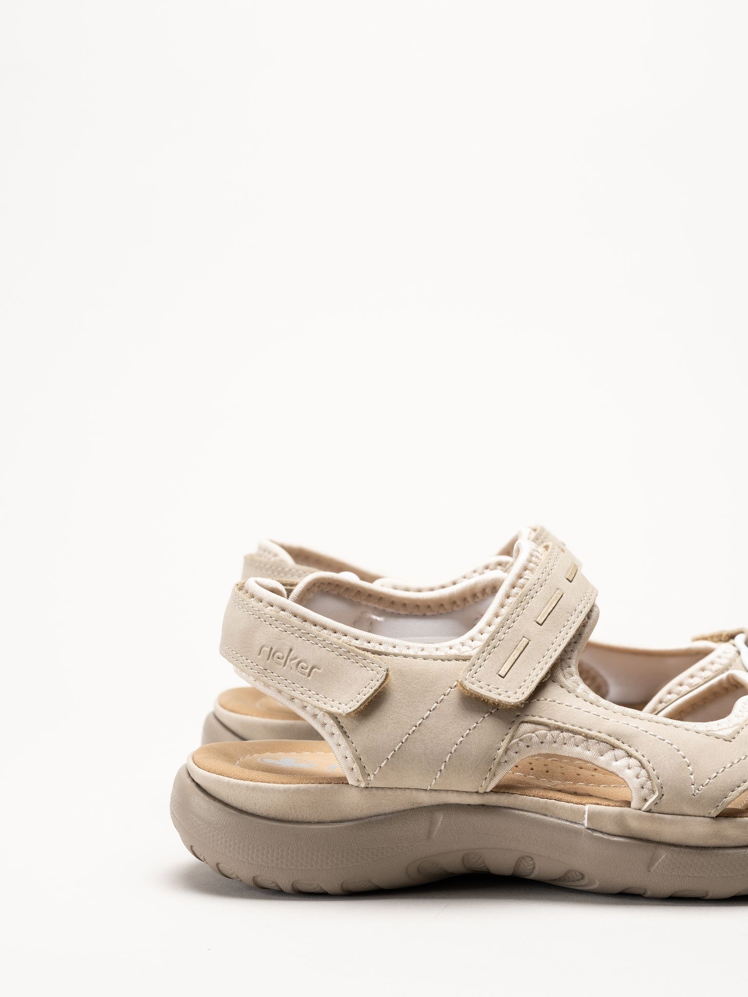 Rieker - Beige remsandaler