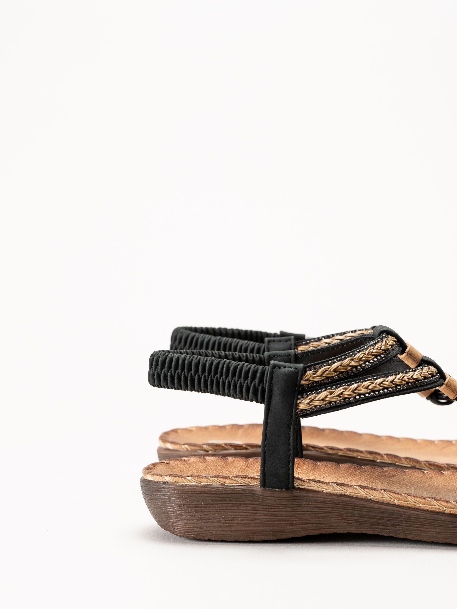 Rieker - Svarta sandaler