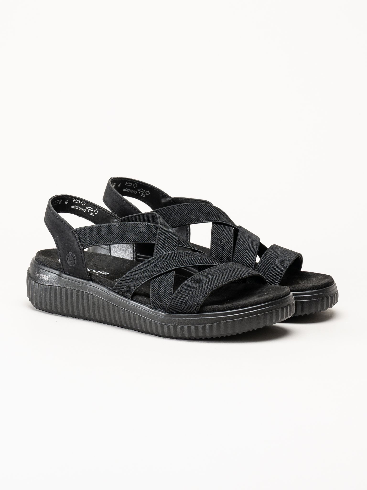 Remonte - Svarta sandaler