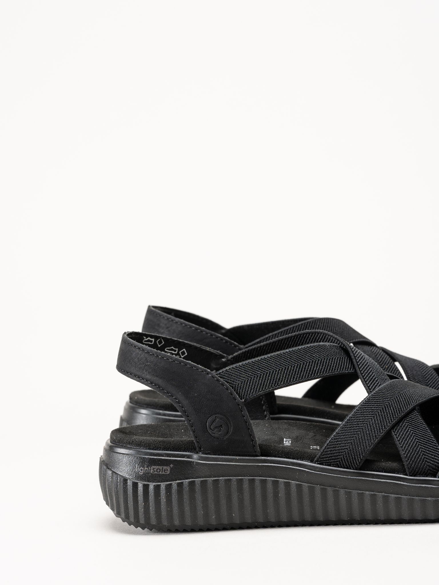 Remonte - Svarta sandaler