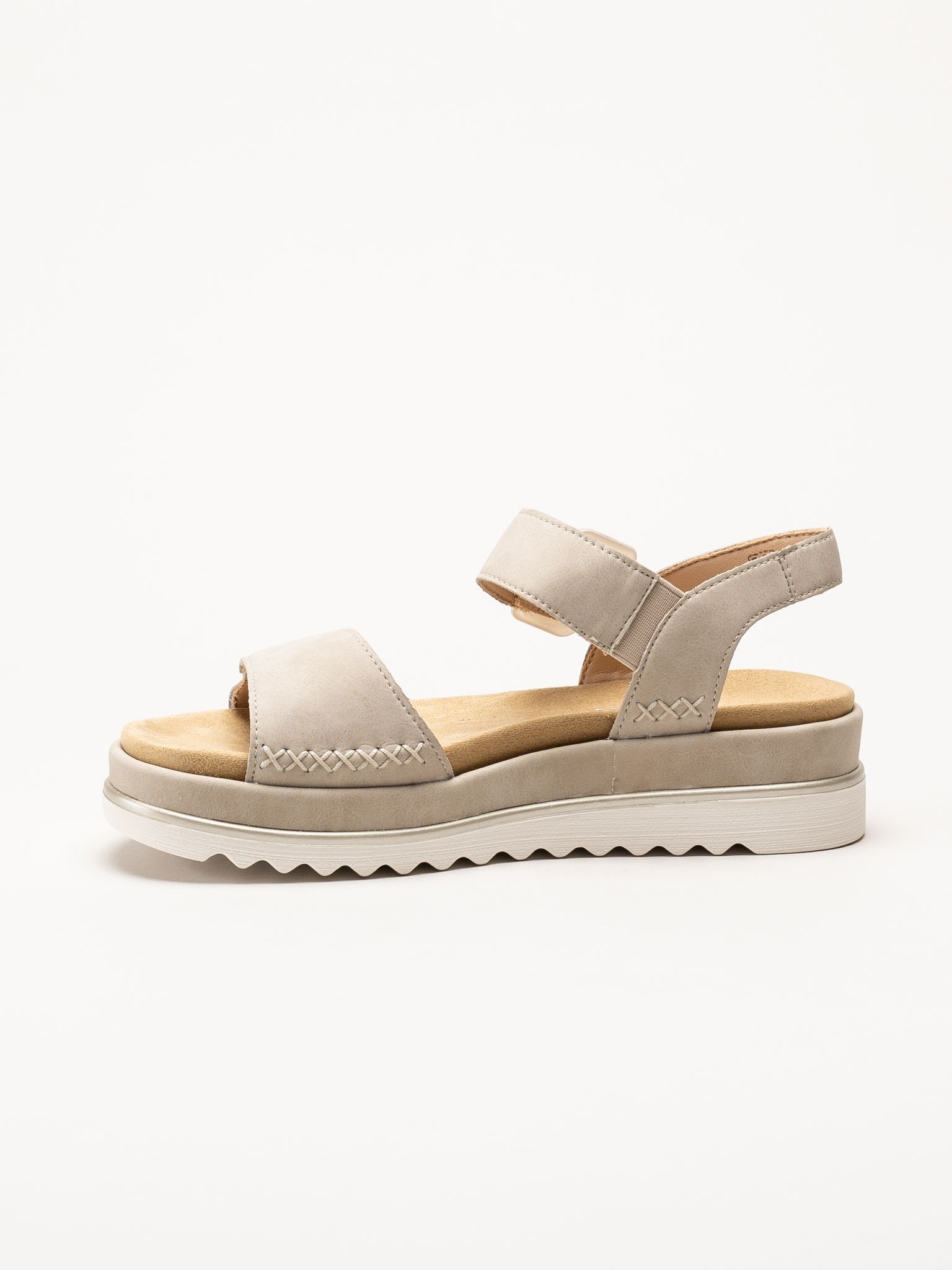 Remonte - Beige platåsandal