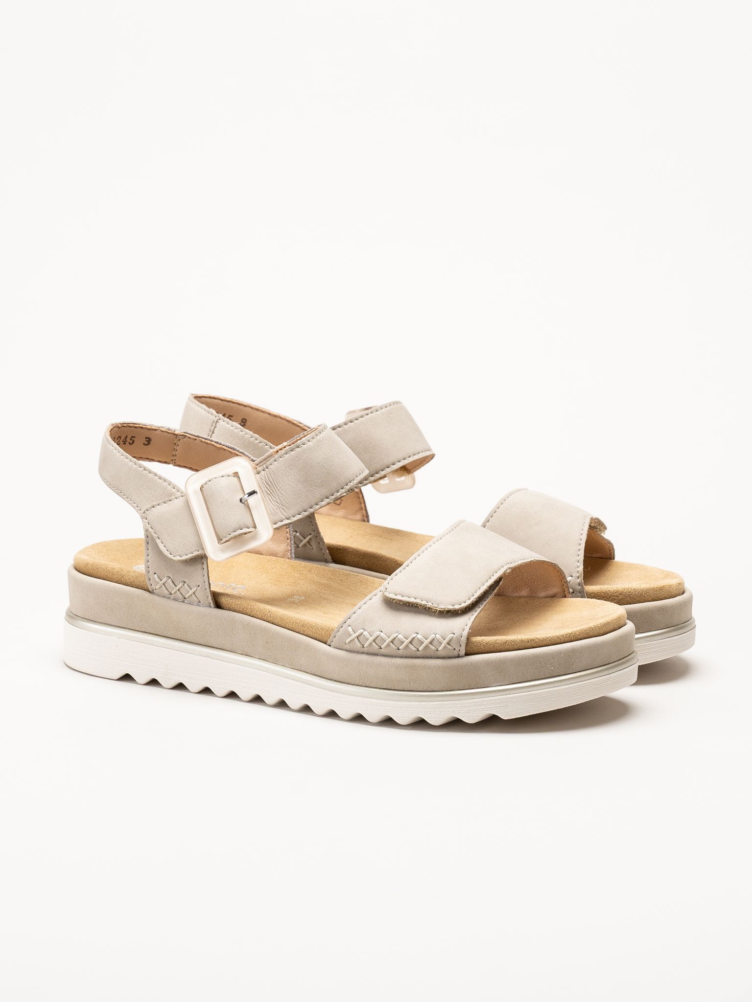 Remonte - Beige platåsandal