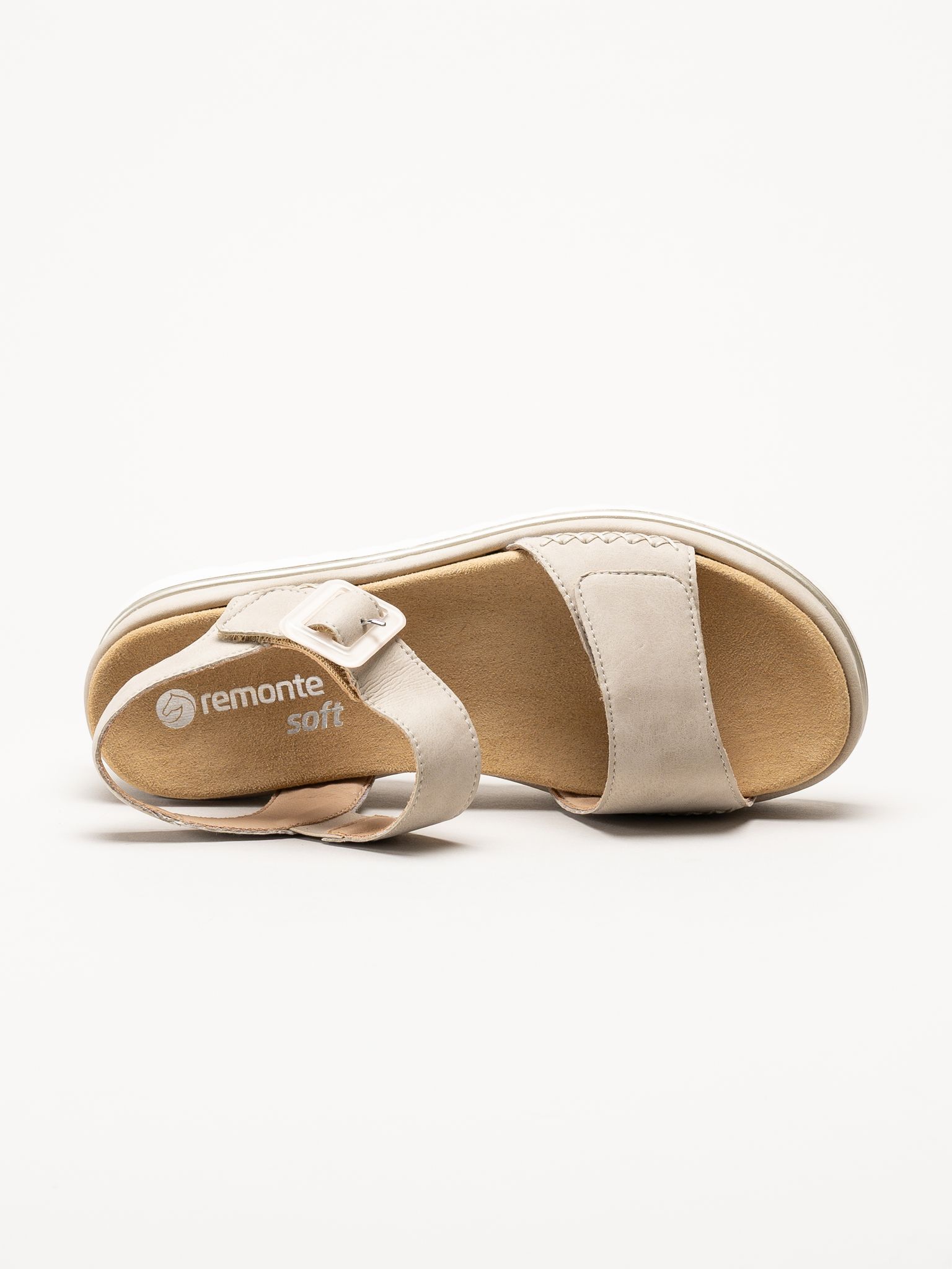 Remonte - Beige platåsandal