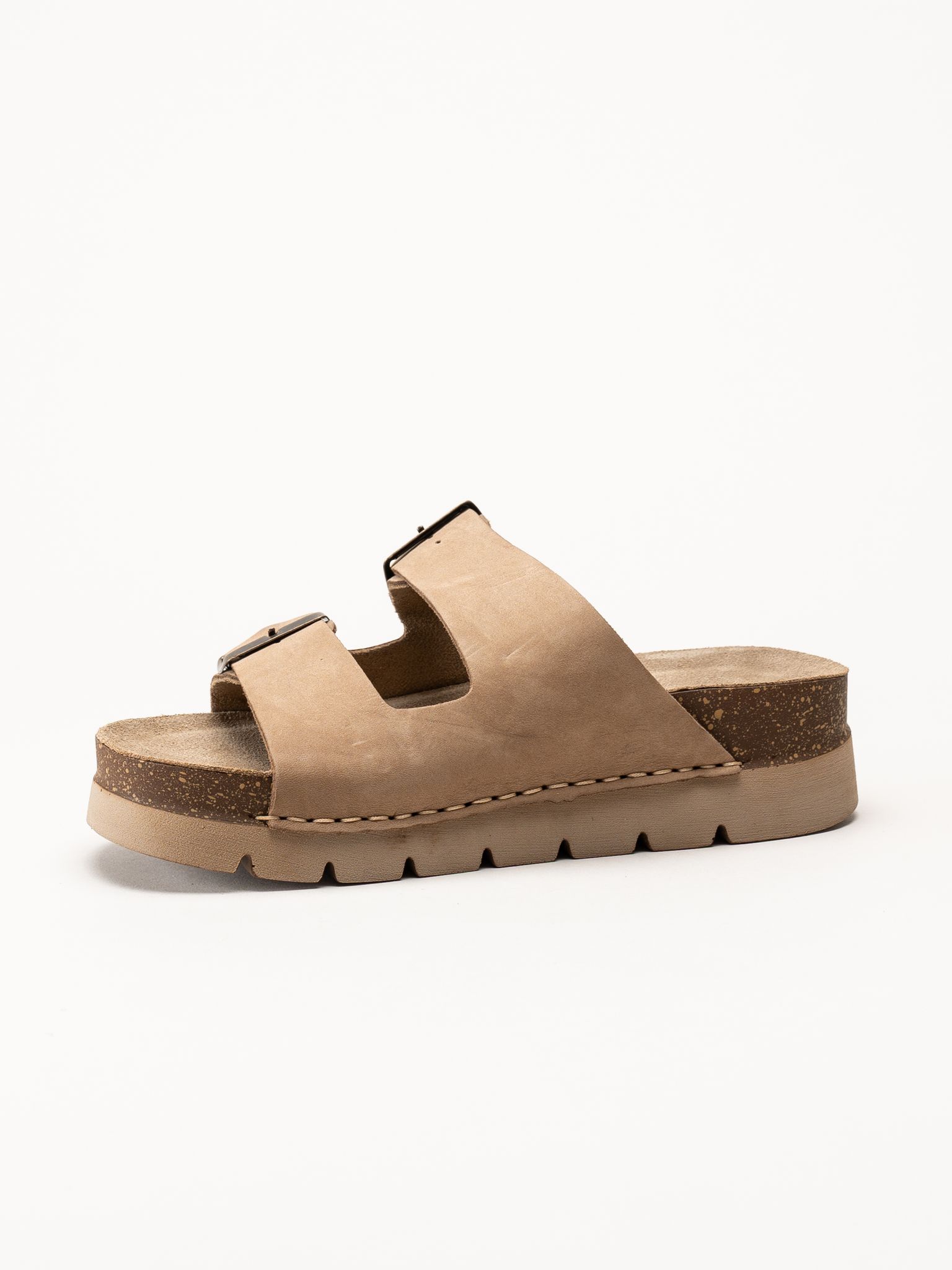 Rohde - Latina - Beige platåsandaler
