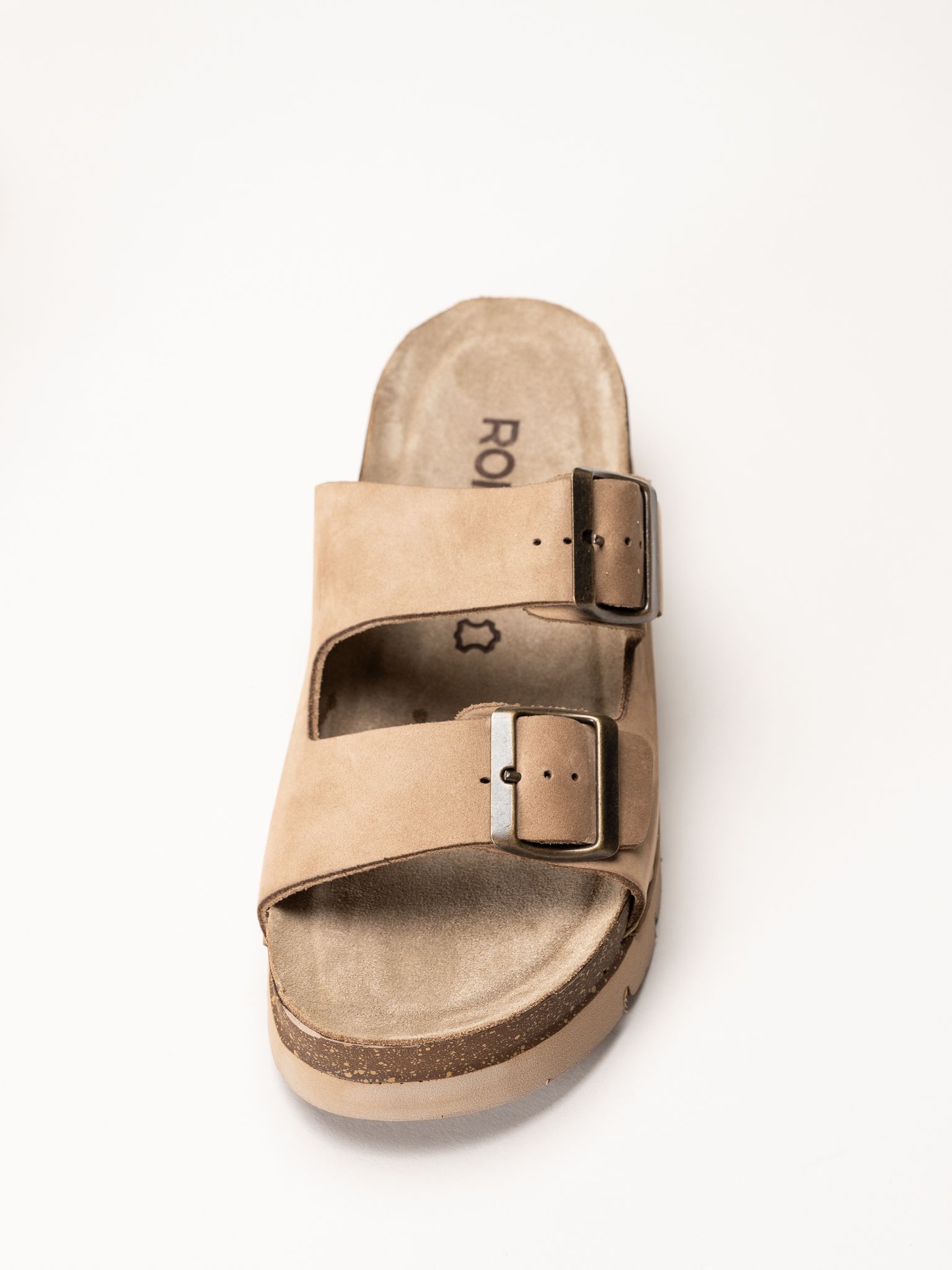 Rohde - Latina - Beige platåsandaler