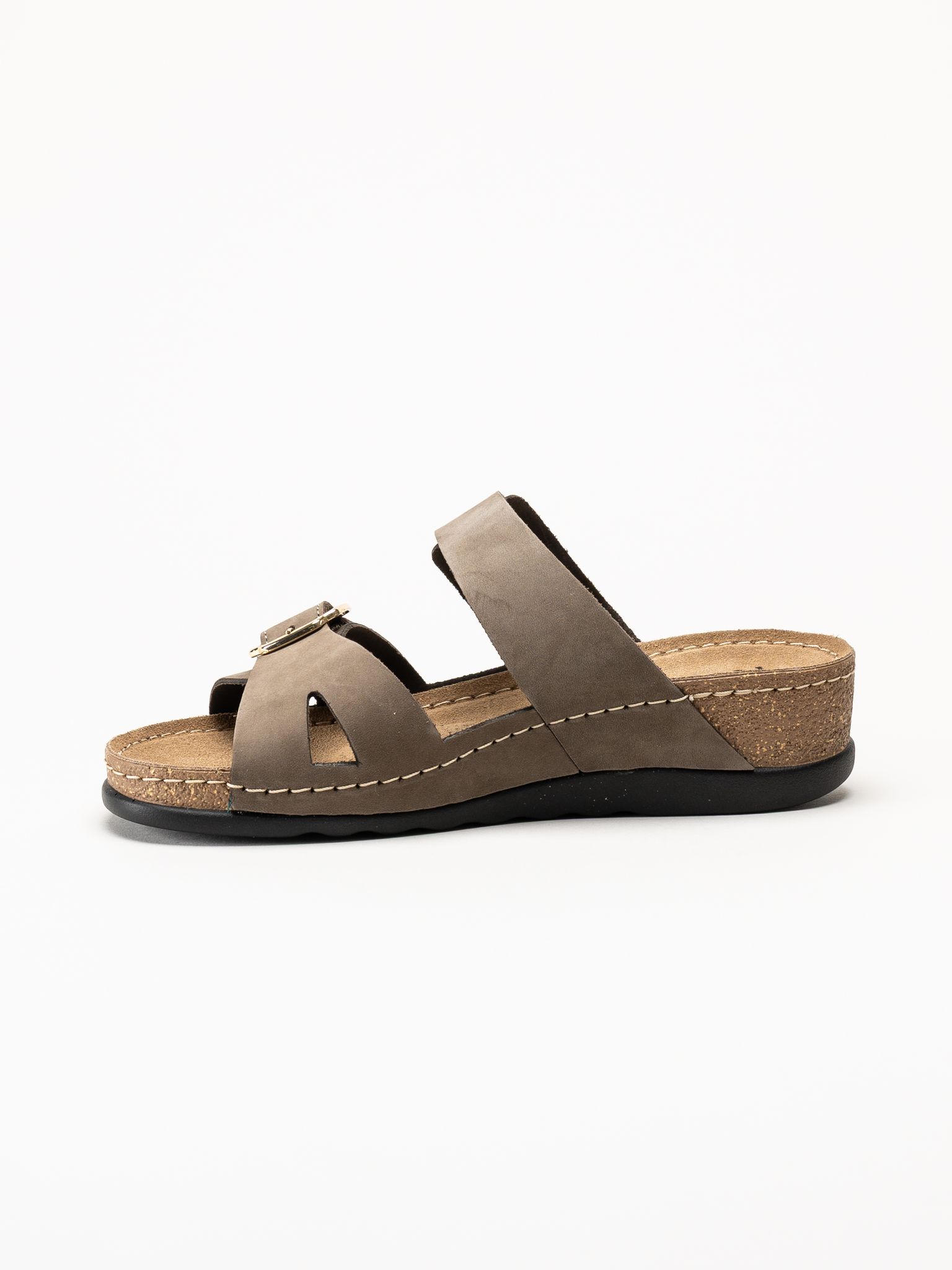 Rohde - Soave 40 - Bruna slip in sandaler med kilklack