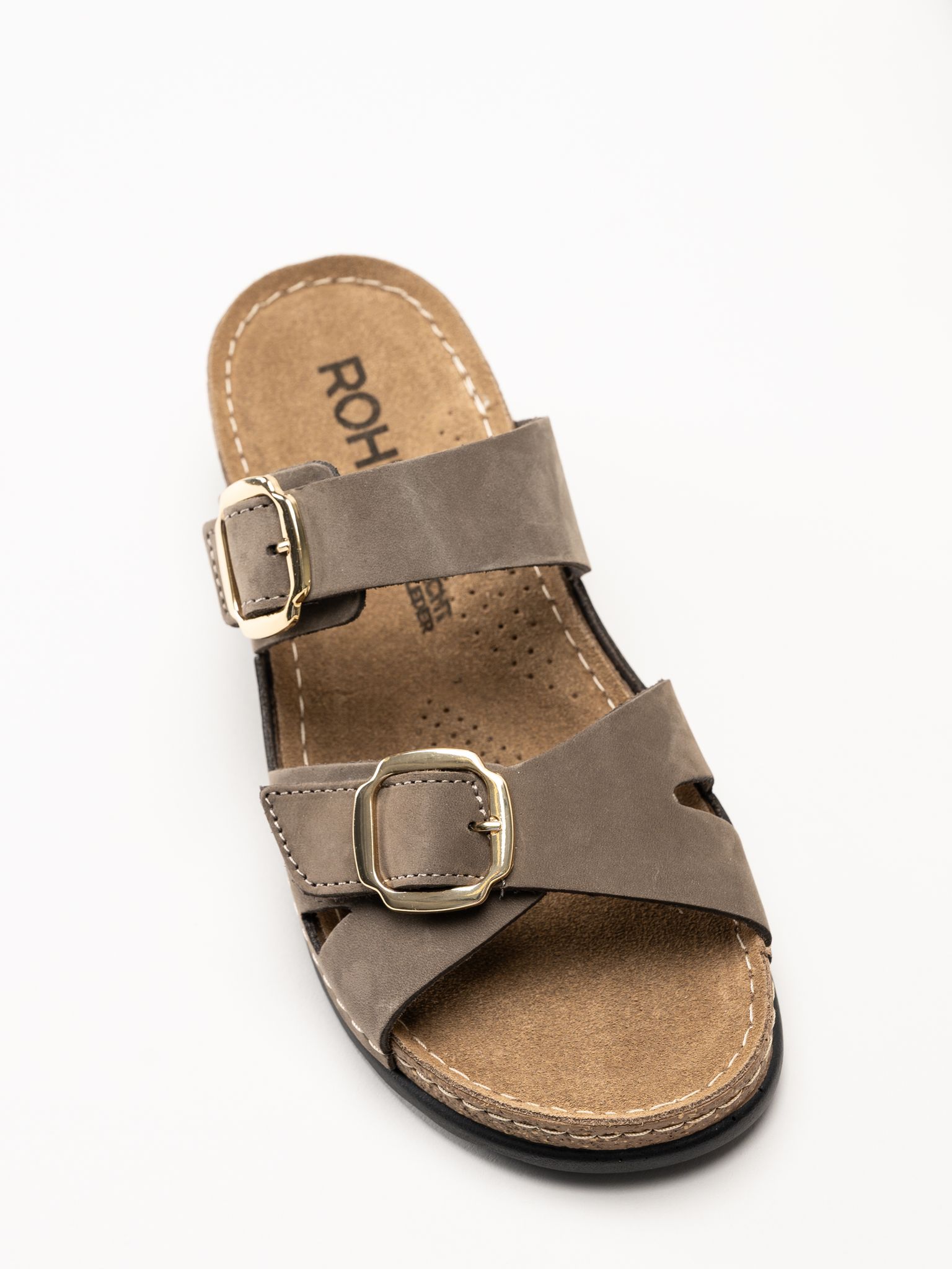 Rohde - Soave 40 - Bruna slip in sandaler med kilklack