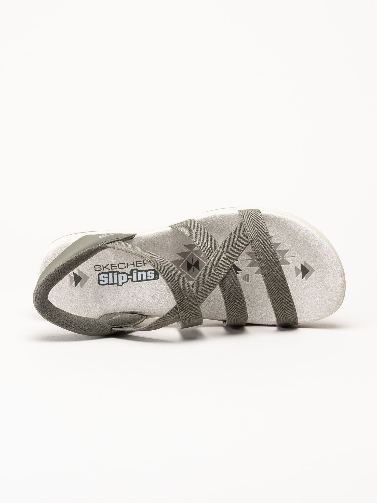 Skechers - Reggae Slim - Gröna sandaler