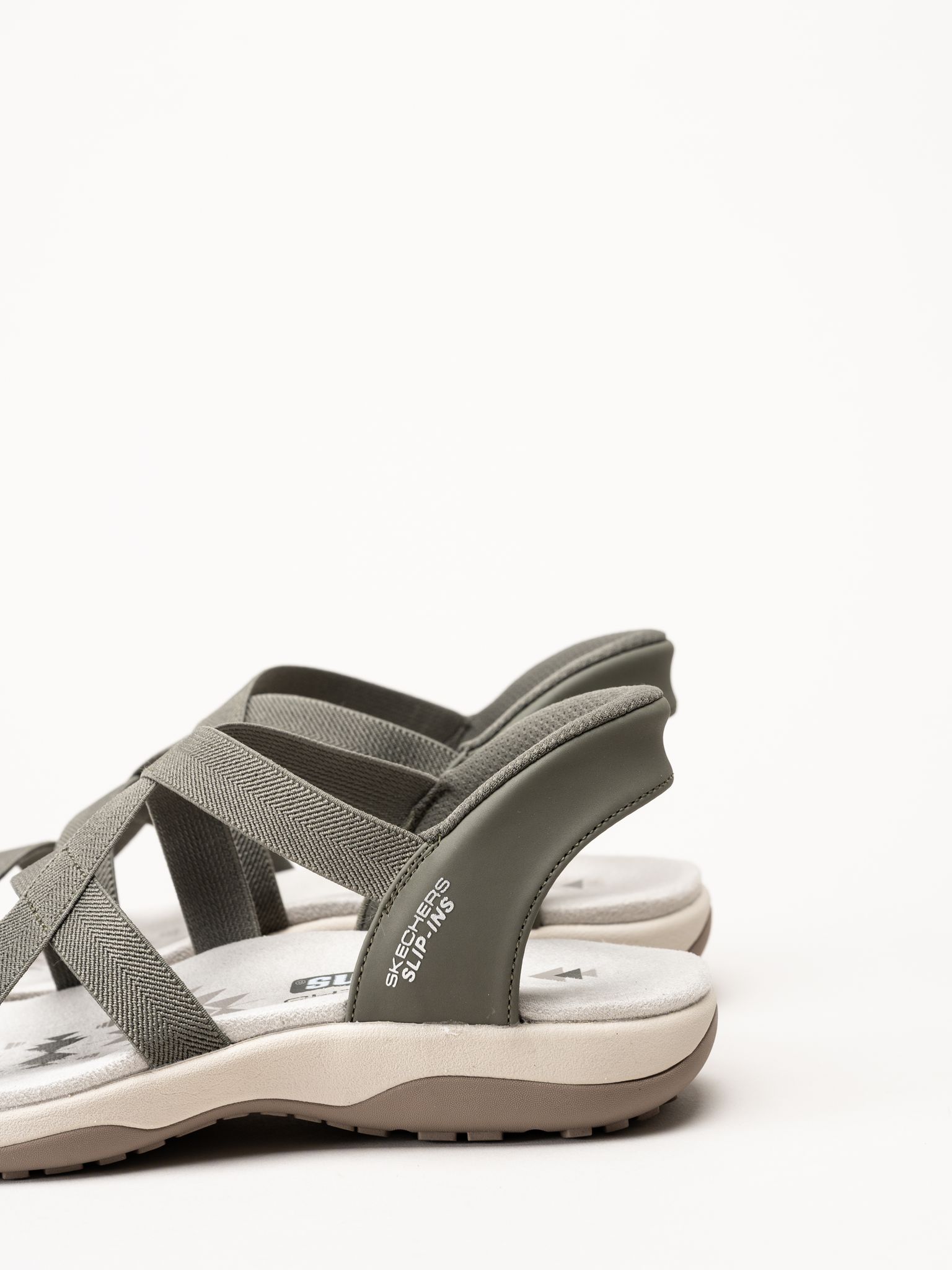Skechers - Reggae Slim - Gröna sandaler