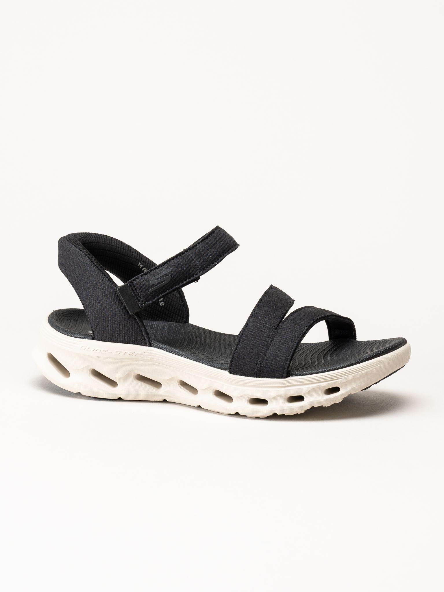 Skechers - Glide Step 2 - Svarta sandaler