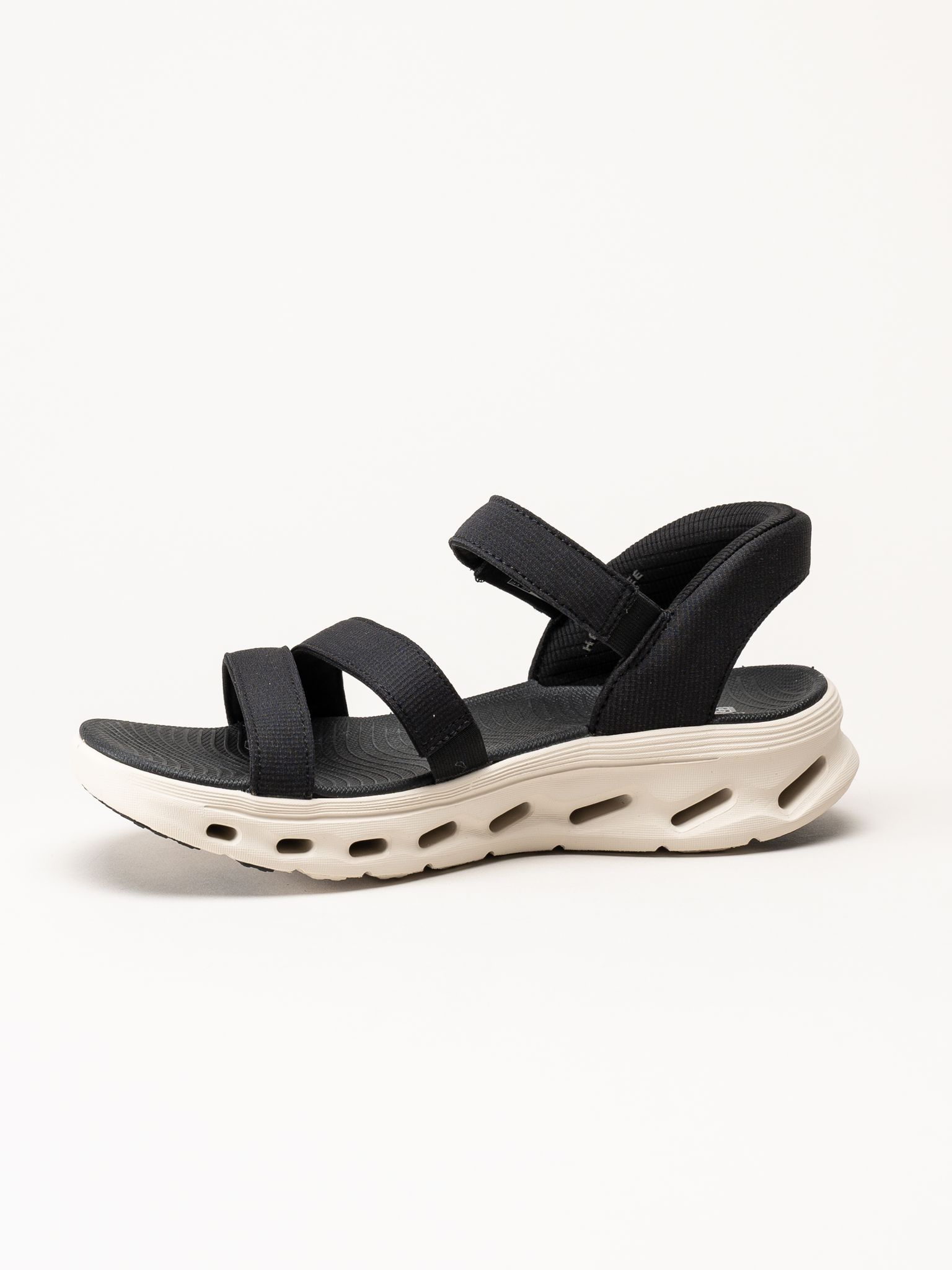 Skechers - Glide Step 2 - Svarta sandaler
