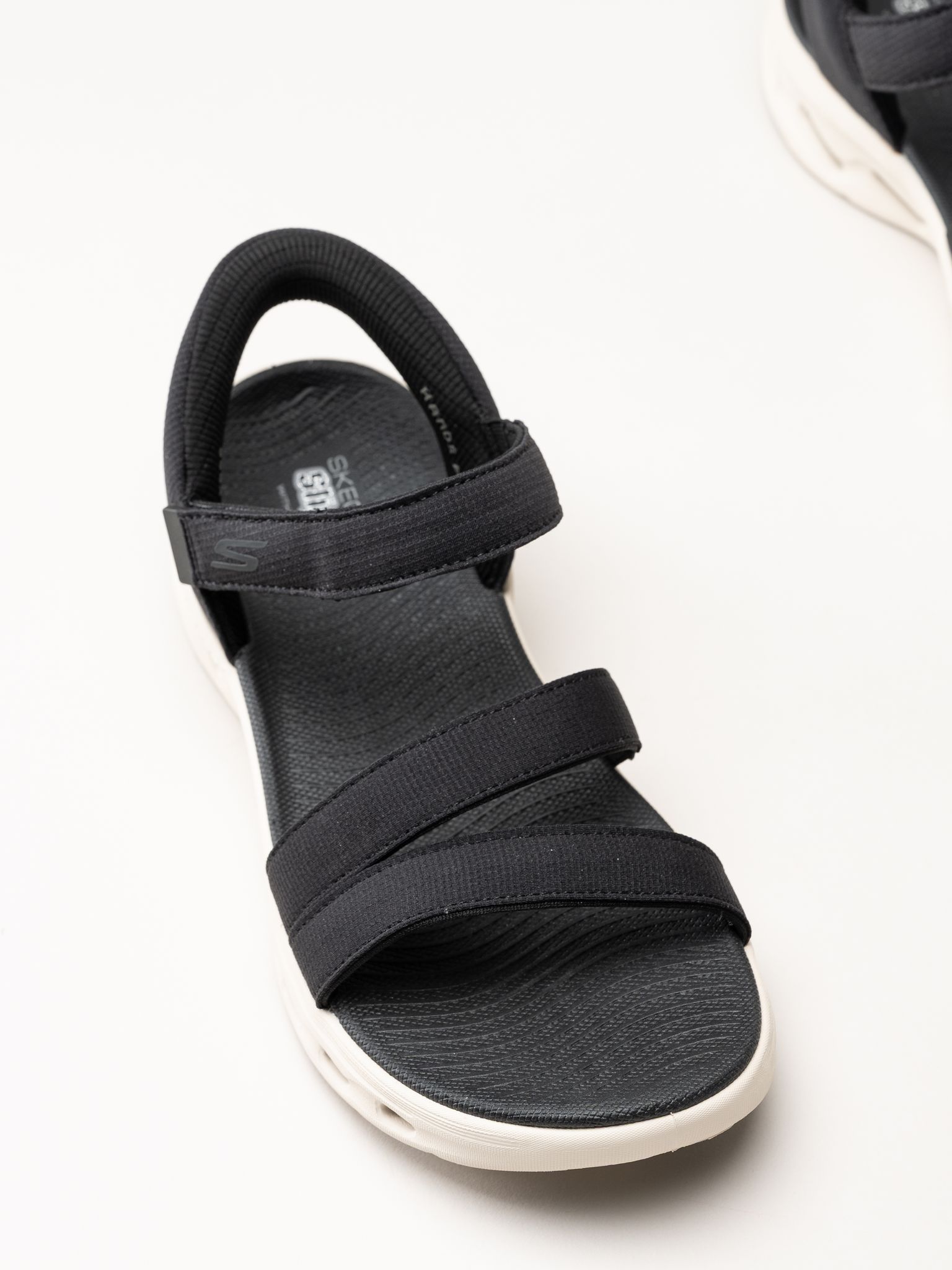 Skechers - Glide Step 2 - Svarta sandaler