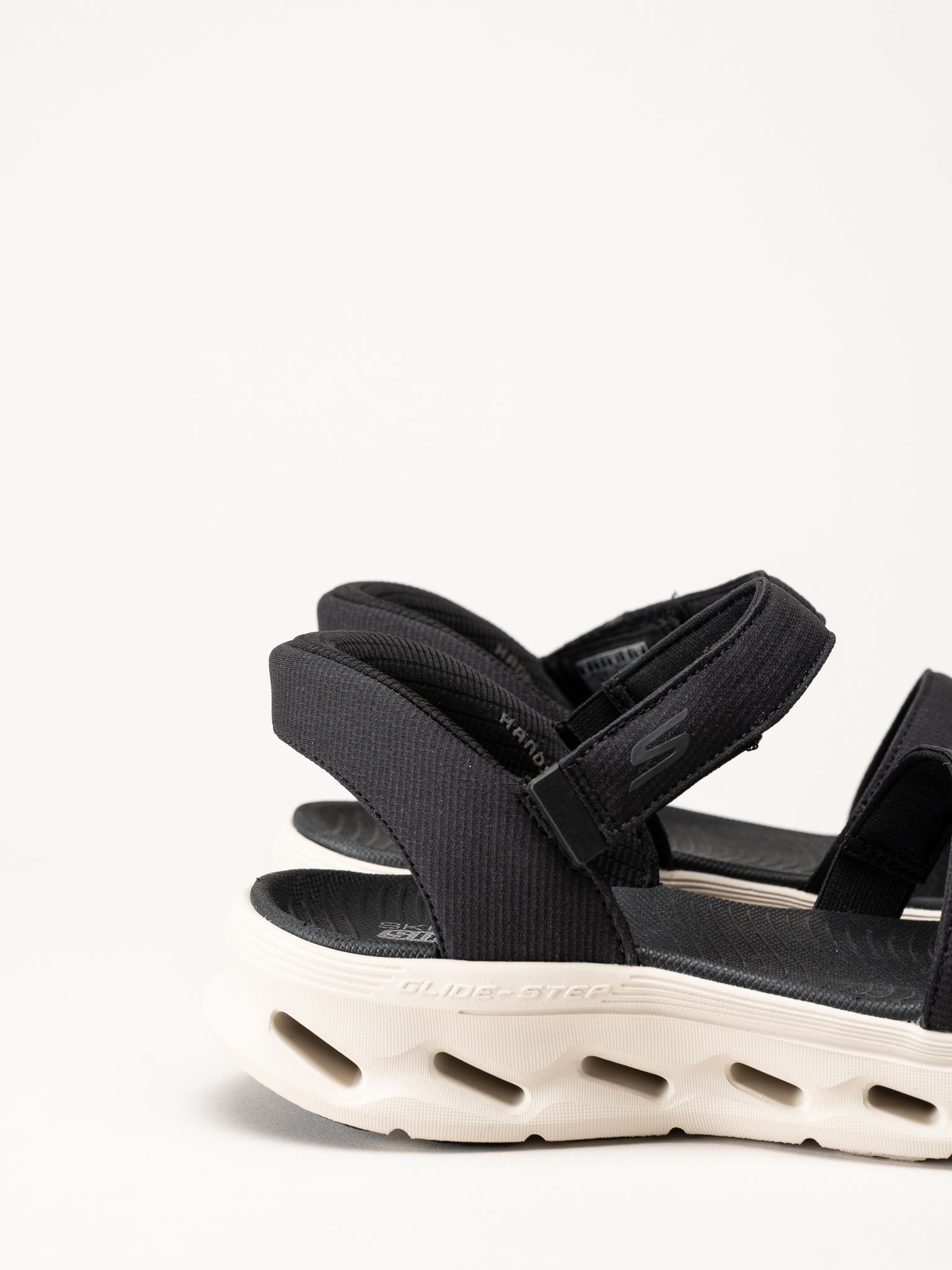Skechers - Glide Step 2 - Svarta sandaler