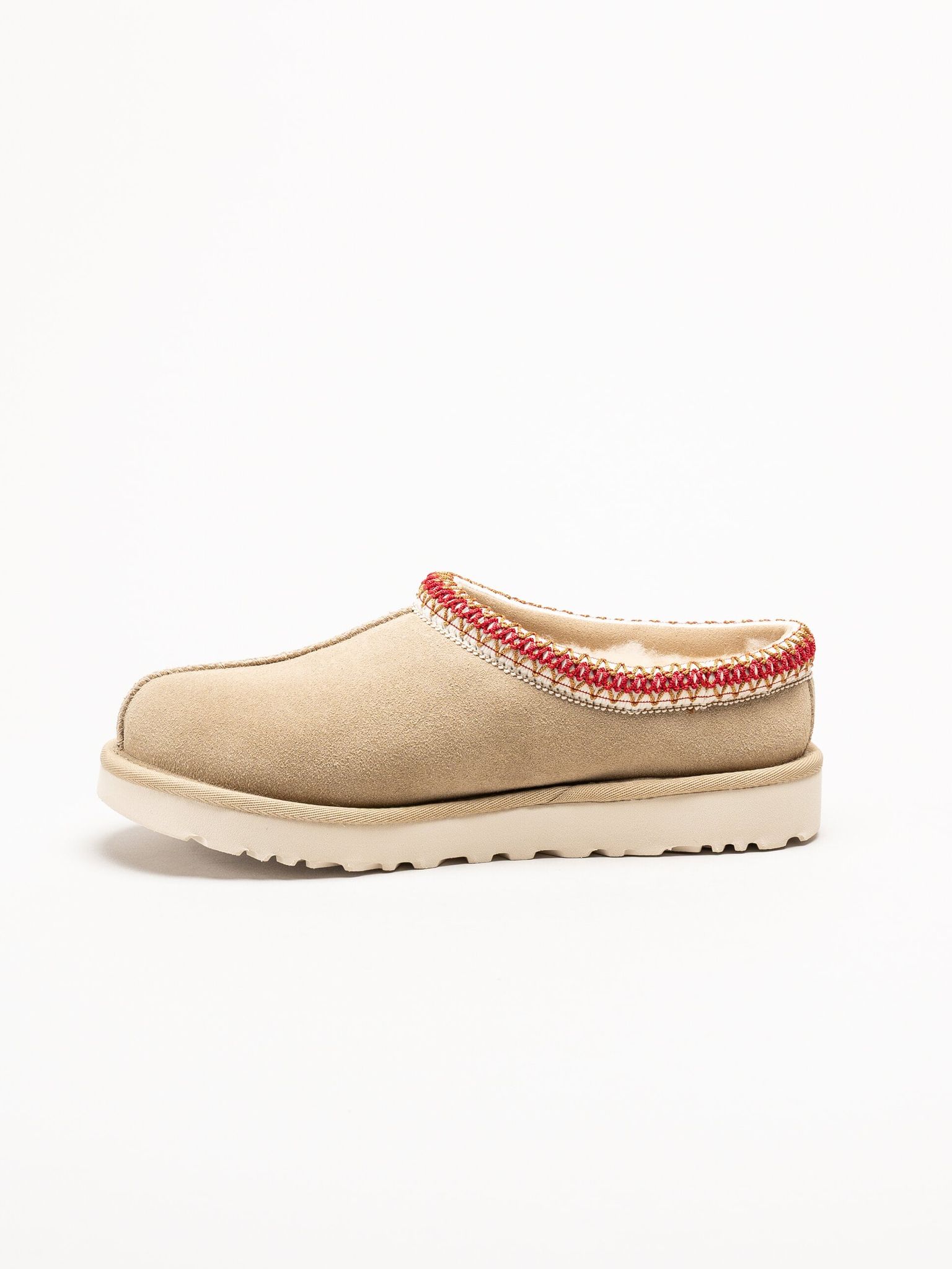 UGG - W Tasman II - Beige fårskinnsfodrade tofflor