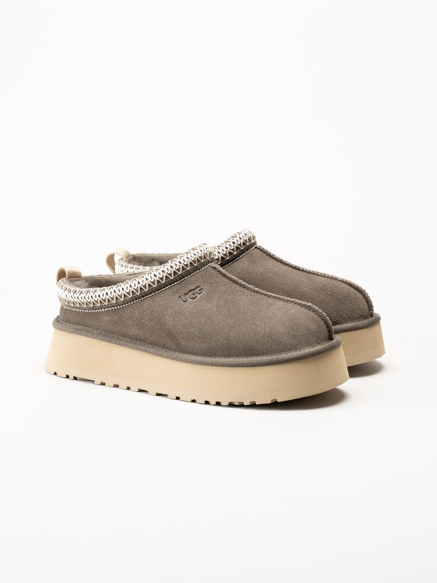 UGG - W Tazz II - Bruna fårskinnsfodrade tofflor