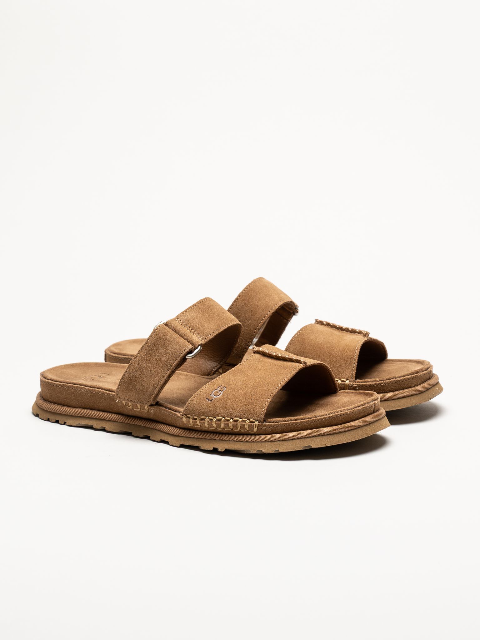 UGG - GoldenGaze Slide - Bruna sandaler i mocka