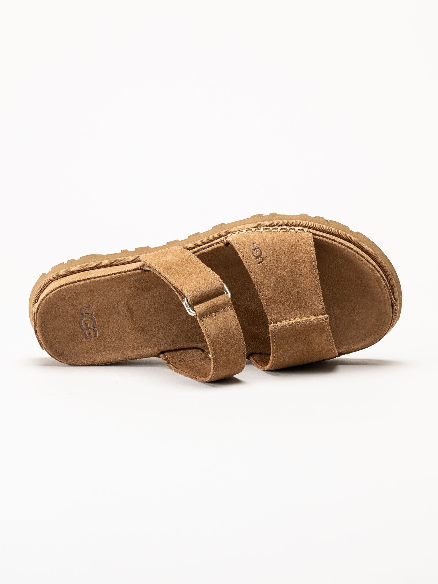 UGG - GoldenGaze Slide - Bruna sandaler i mocka