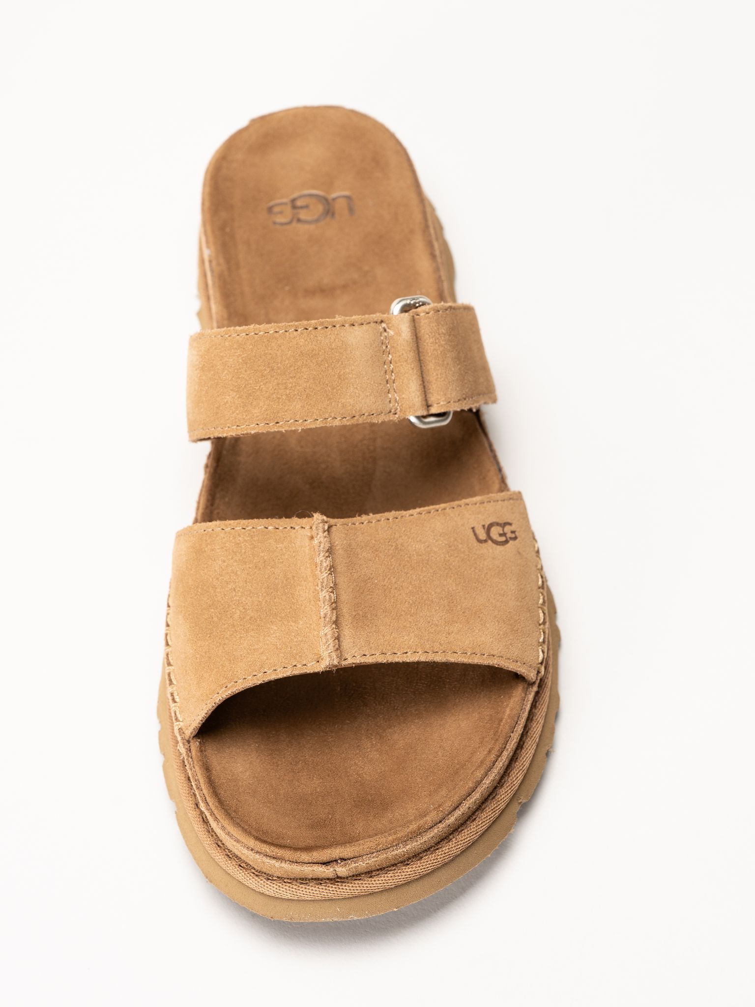 UGG - GoldenGaze Slide - Bruna sandaler i mocka