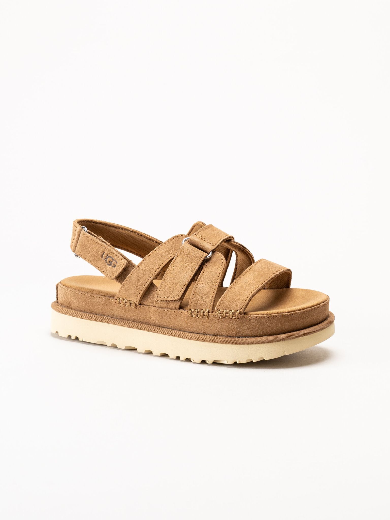 UGG - W Goldenstar Gleam - Bruna remsandaler i mocka
