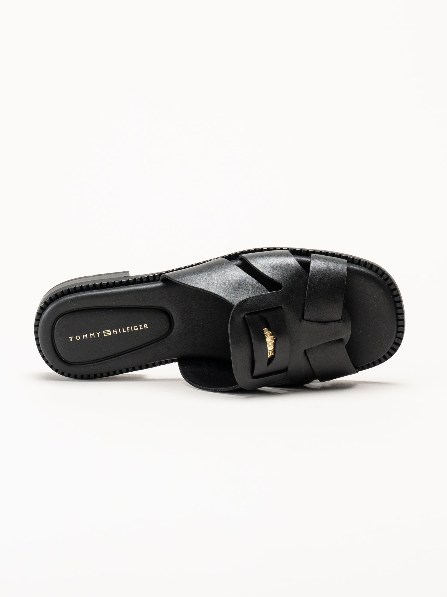 Tommy Hilfiger - Coin - Svarta slip in sandaler