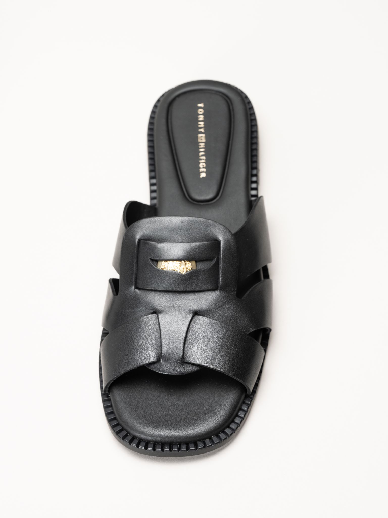 Tommy Hilfiger - Coin - Svarta slip in sandaler