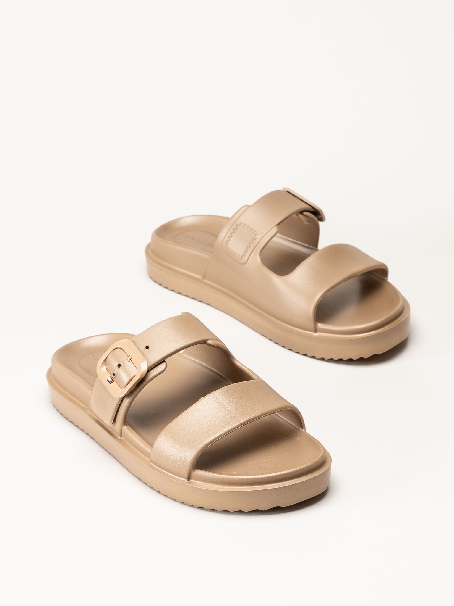 Tommy Hilfiger - Double Strap - Beige sandaler