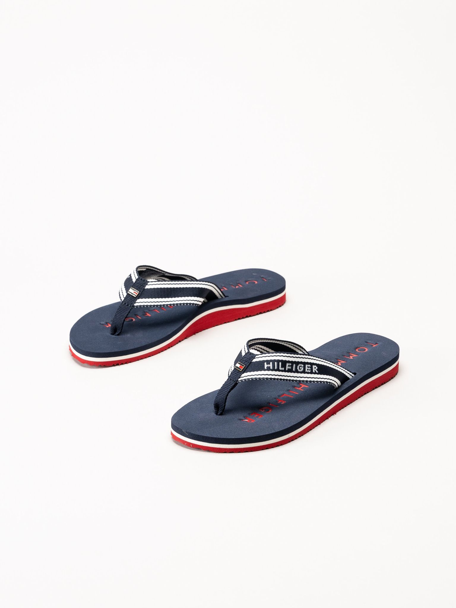 Tommy Hilfiger - Webbing Summer Sandal - Mörkblå flip flops