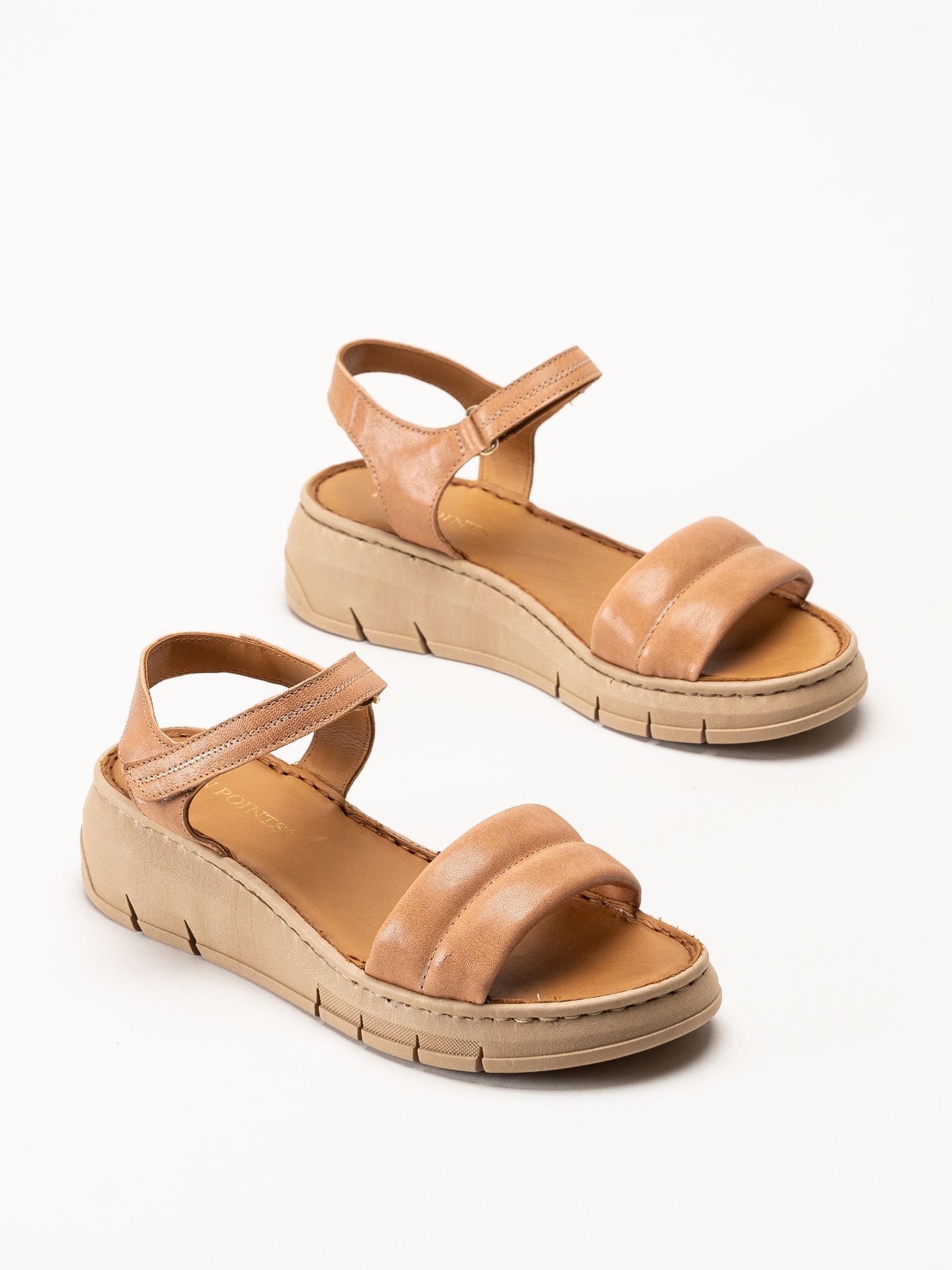 Ten Points - Britta - Ljusbruna sandaler